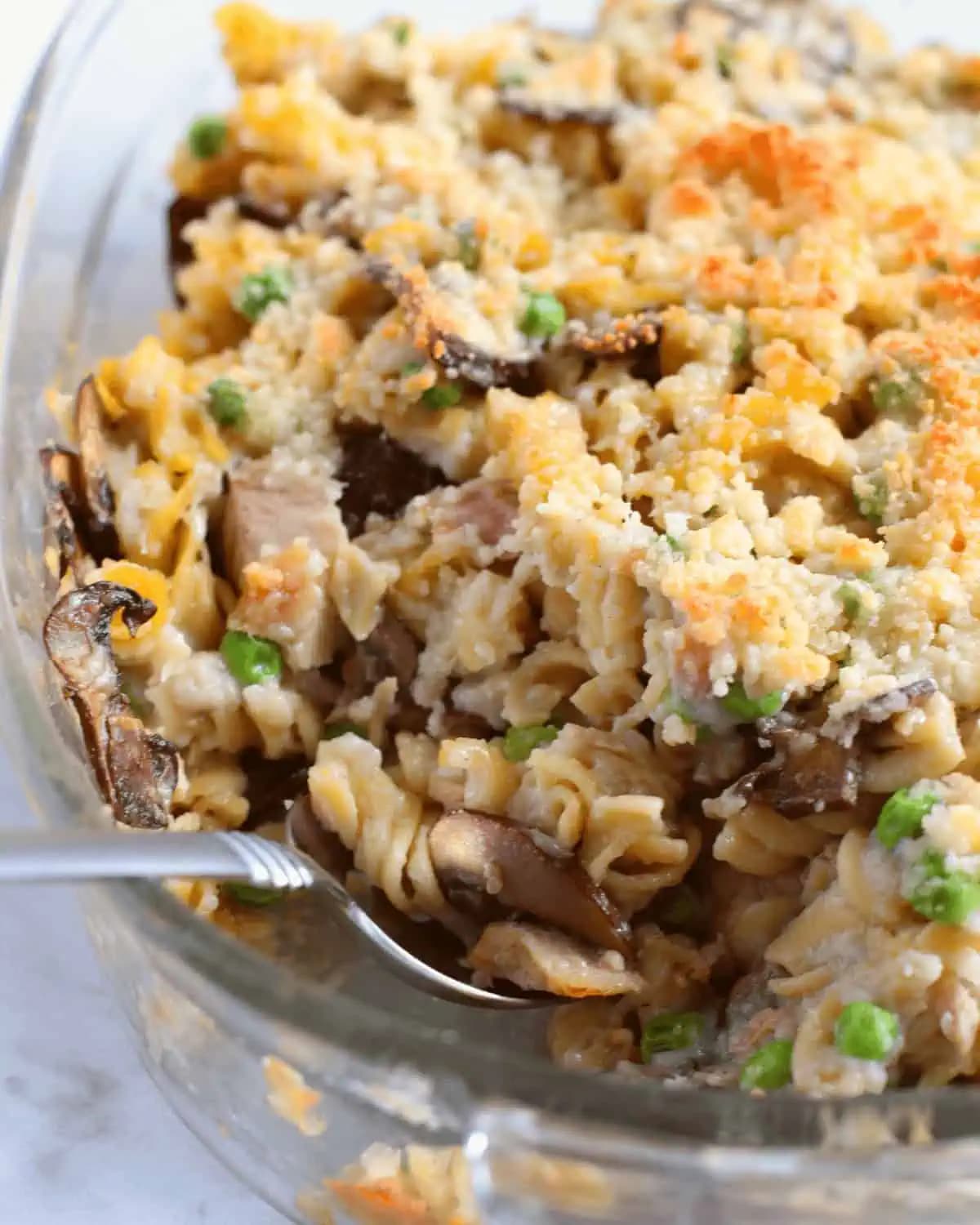Old Fashioned Tuna Casserole
