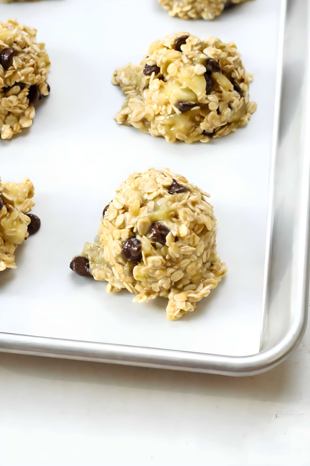 3 Ingredient Banana Oatmeal Cookies