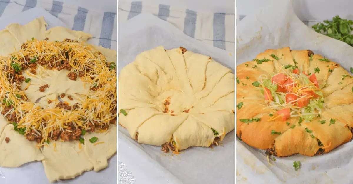 Veal Taco Crescent Ring