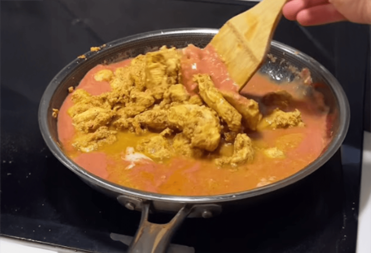 High Protein Low Calorie Butter Chicken