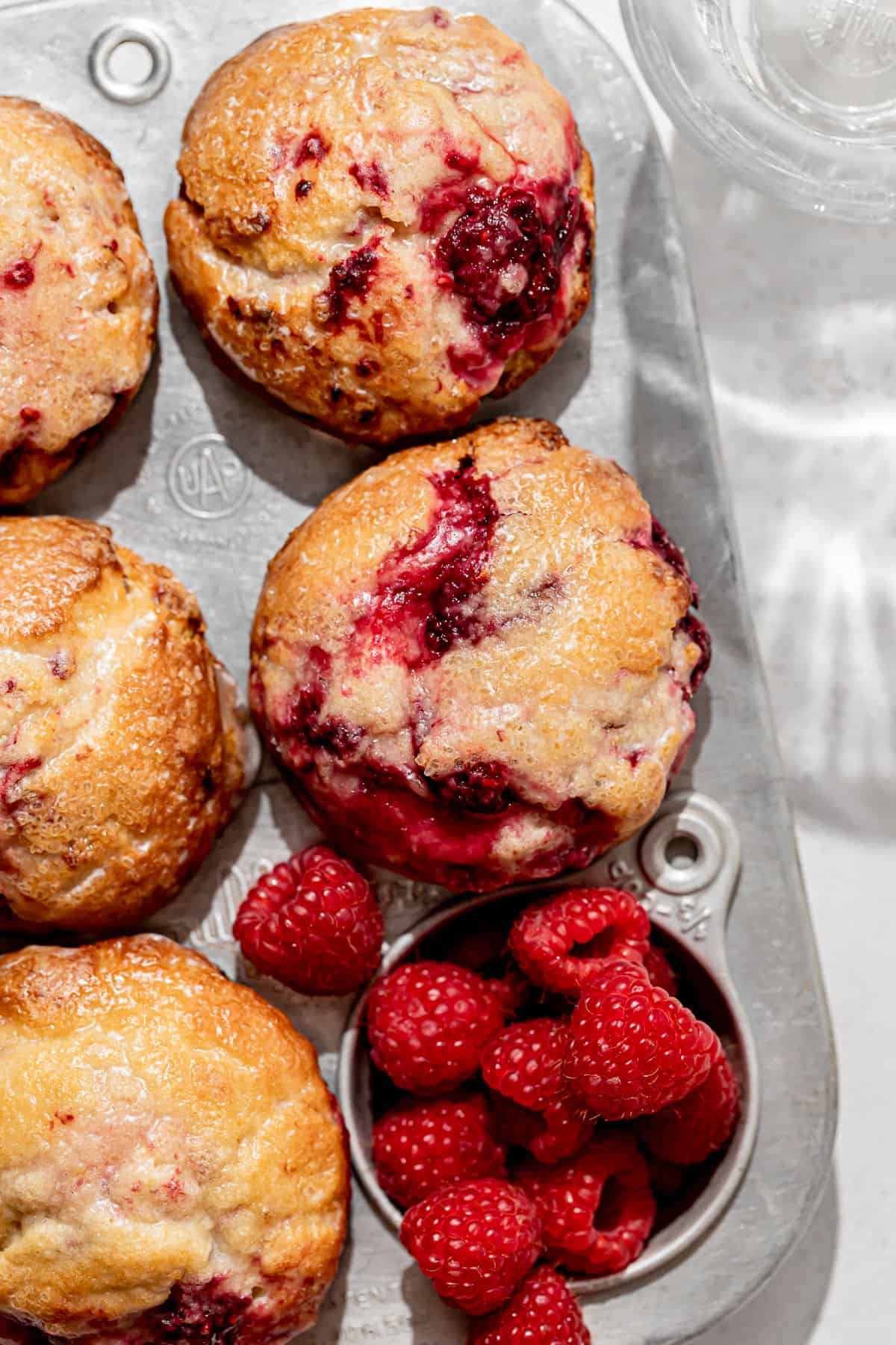 Lemon Raspberry Muffins