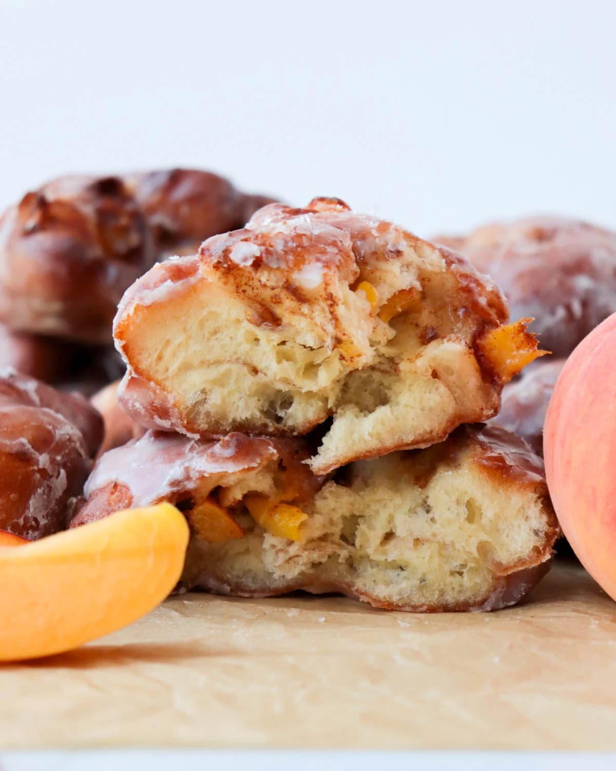 Old-Fashioned Peach Fritters