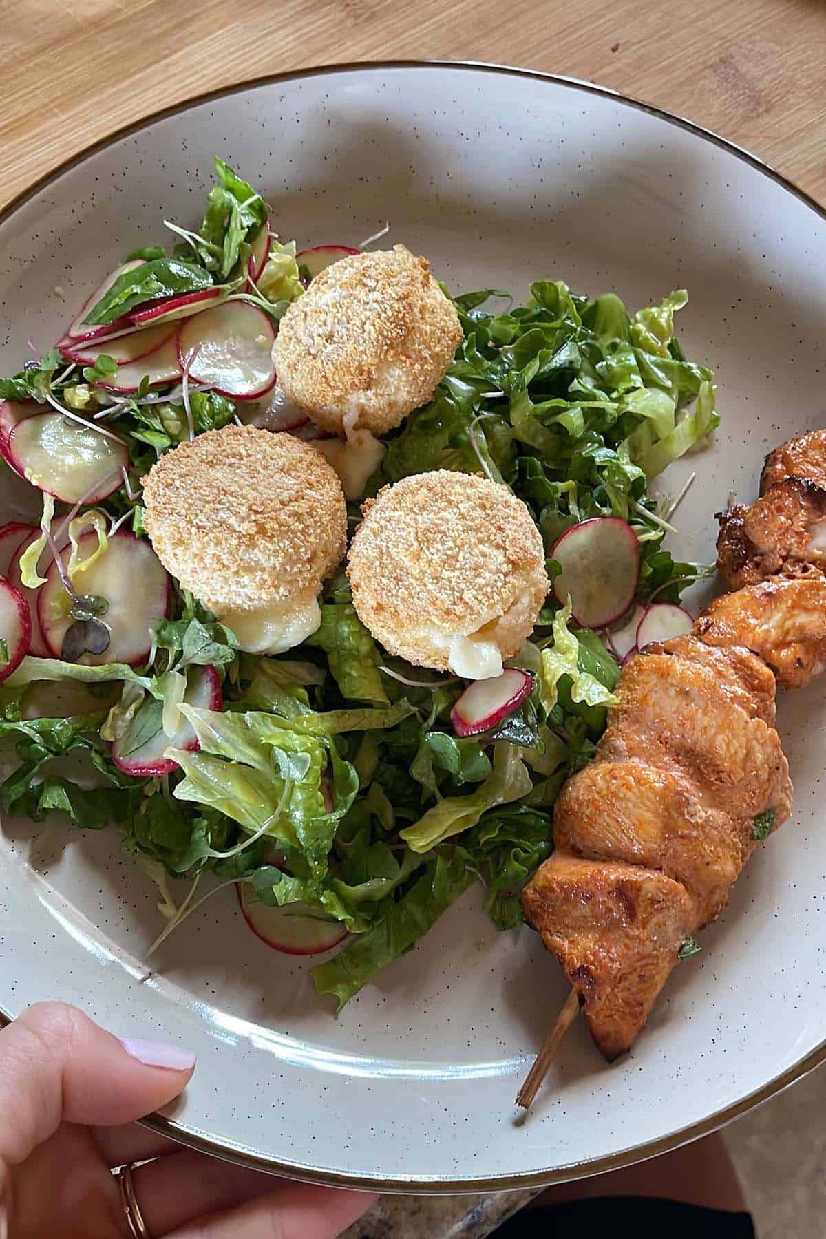 Air Fryer Baked Camembert
