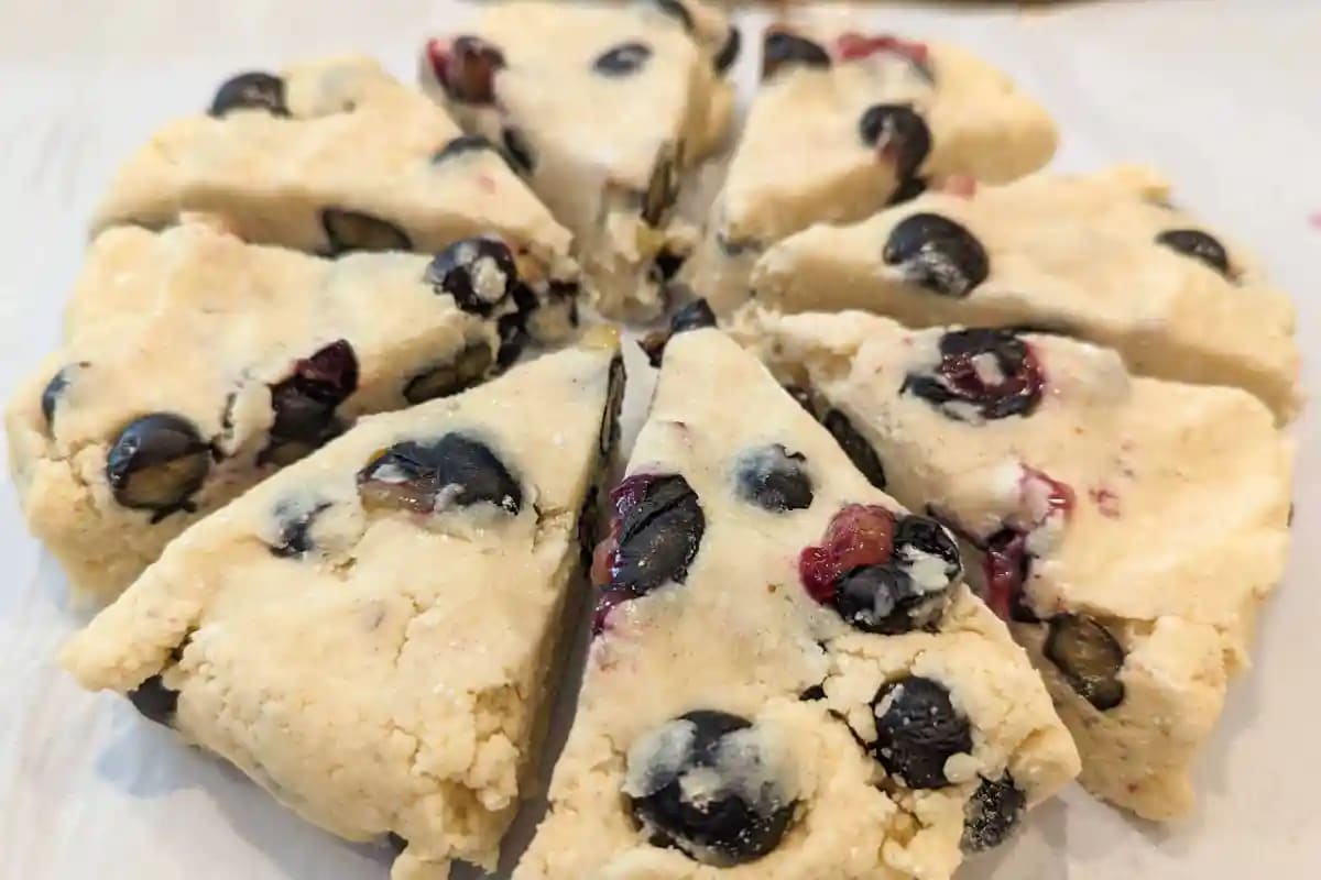 Blueberry Maple Scones