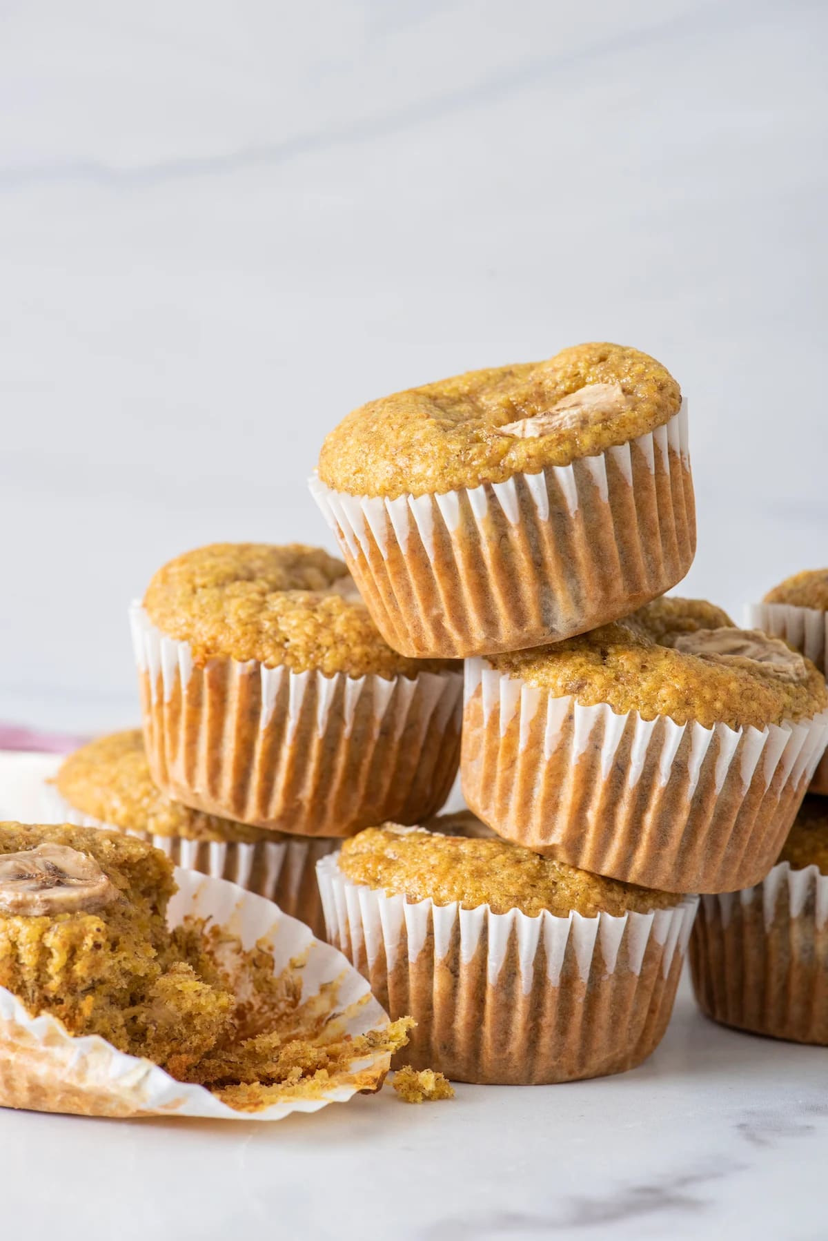 Banana Wheat Germ Muffins