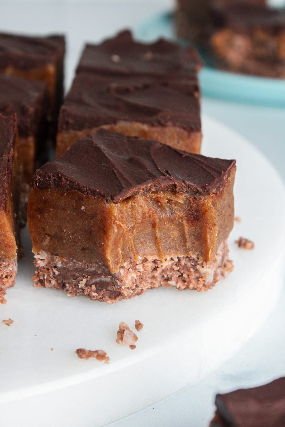 Double Chocolate Caramel Slice