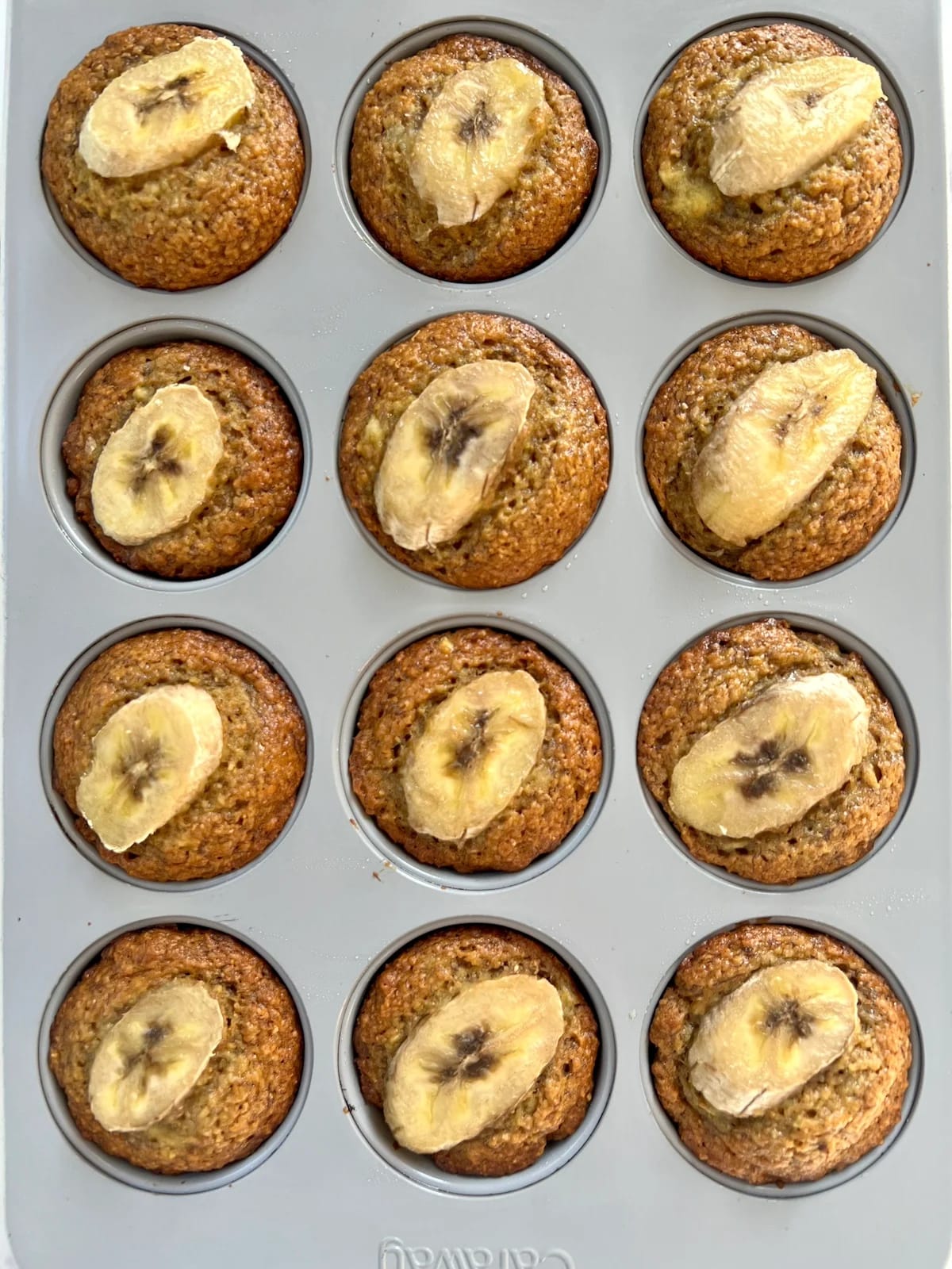 Banana Wheat Germ Muffins