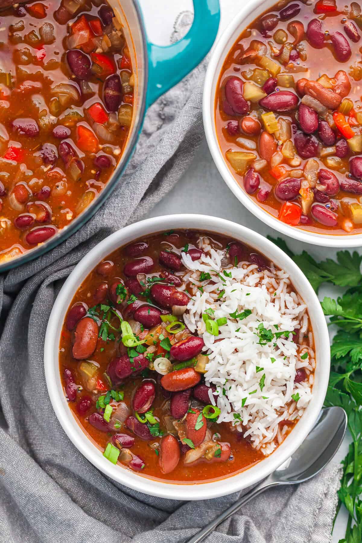 Vegetarian Red Beans and Rice Recipe