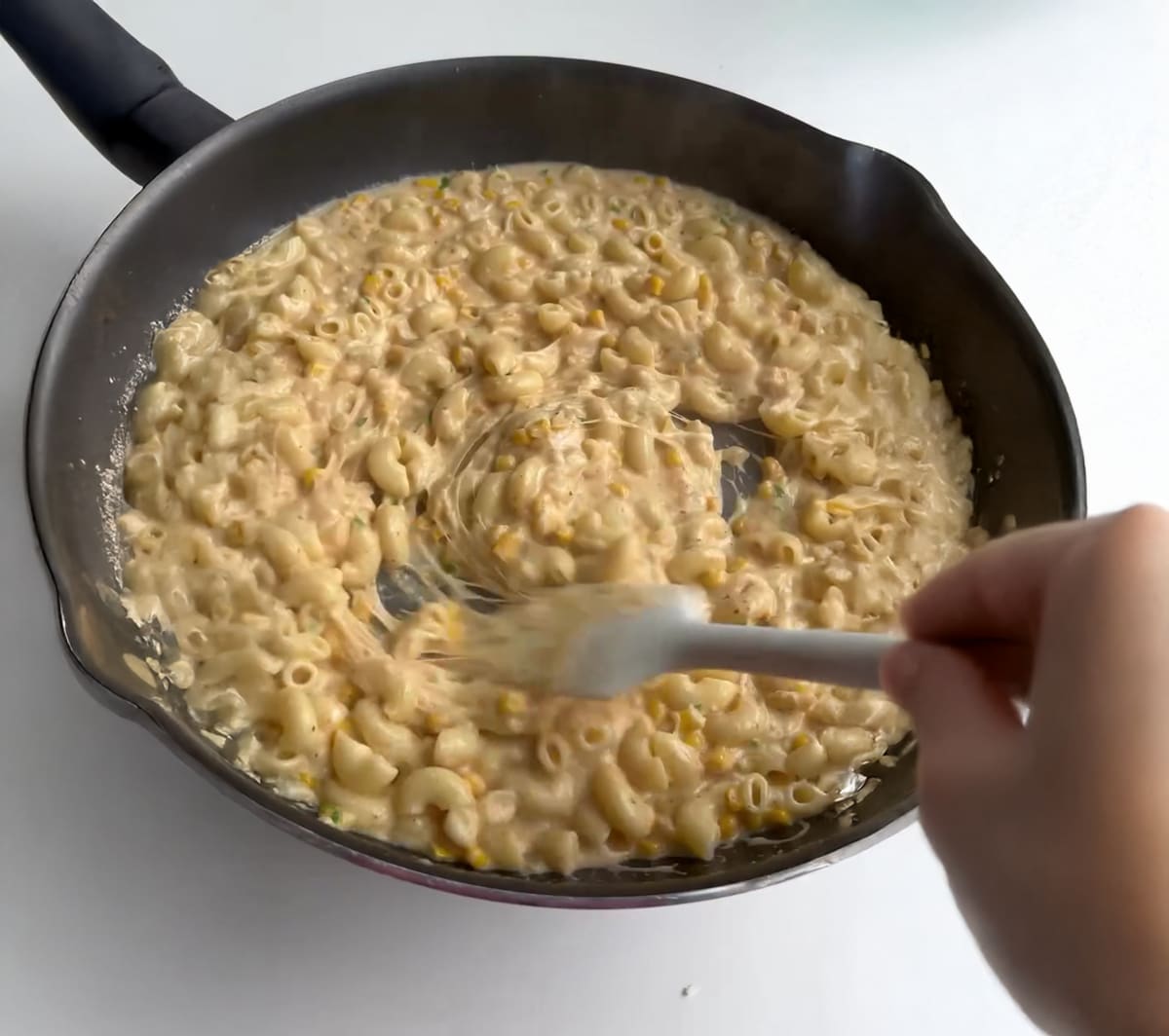 Elote-Inspired Corn Pasta