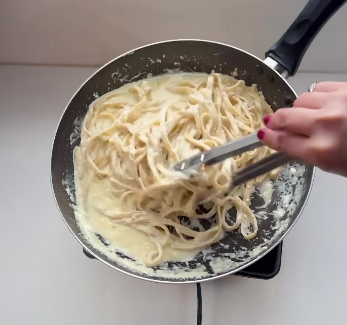 Extra Creamy Alfredo Fettuccine