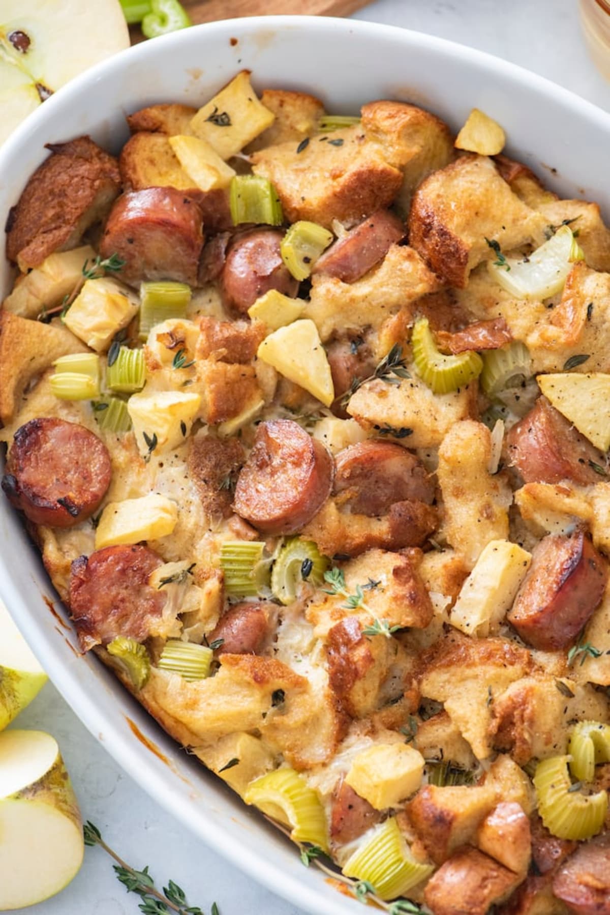 Kid’s Apple Sausage Stuffing
