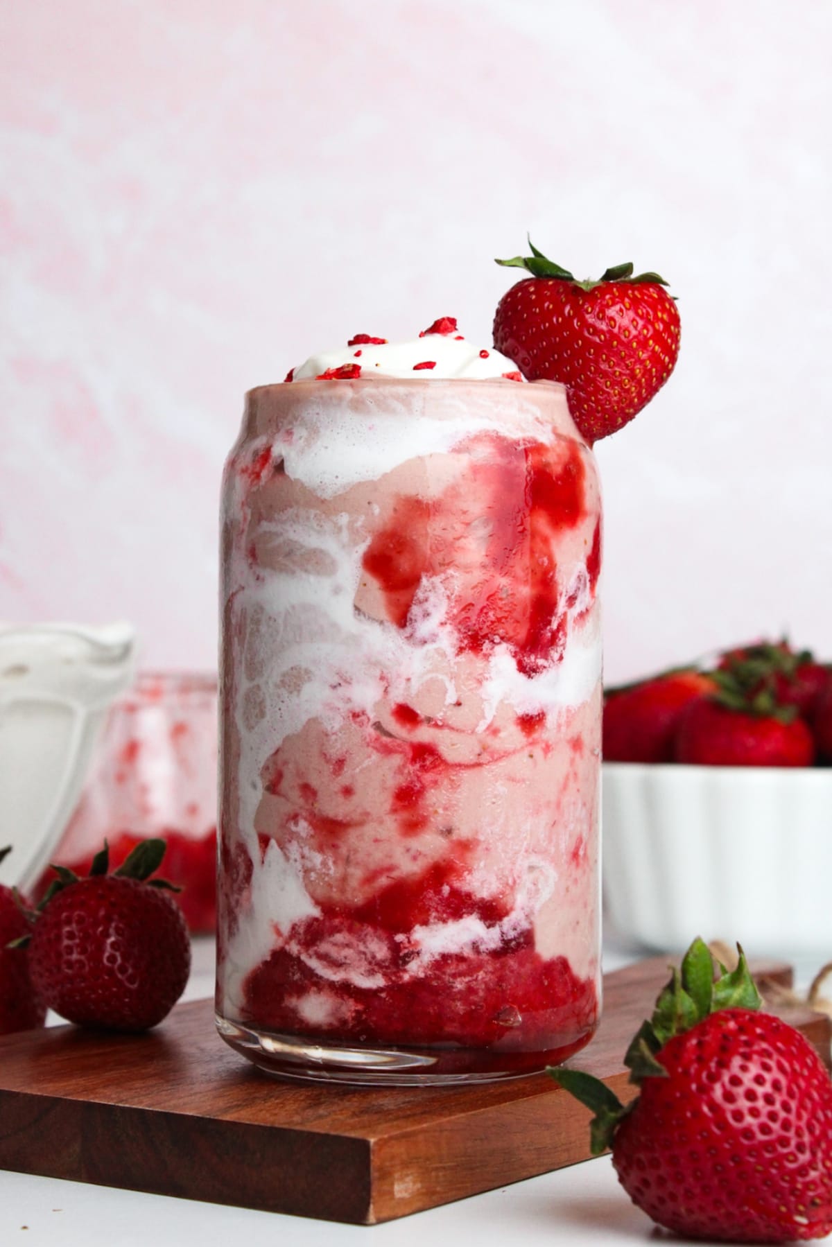 Strawberry Glaze Smoothie (Erewhon Copycat)