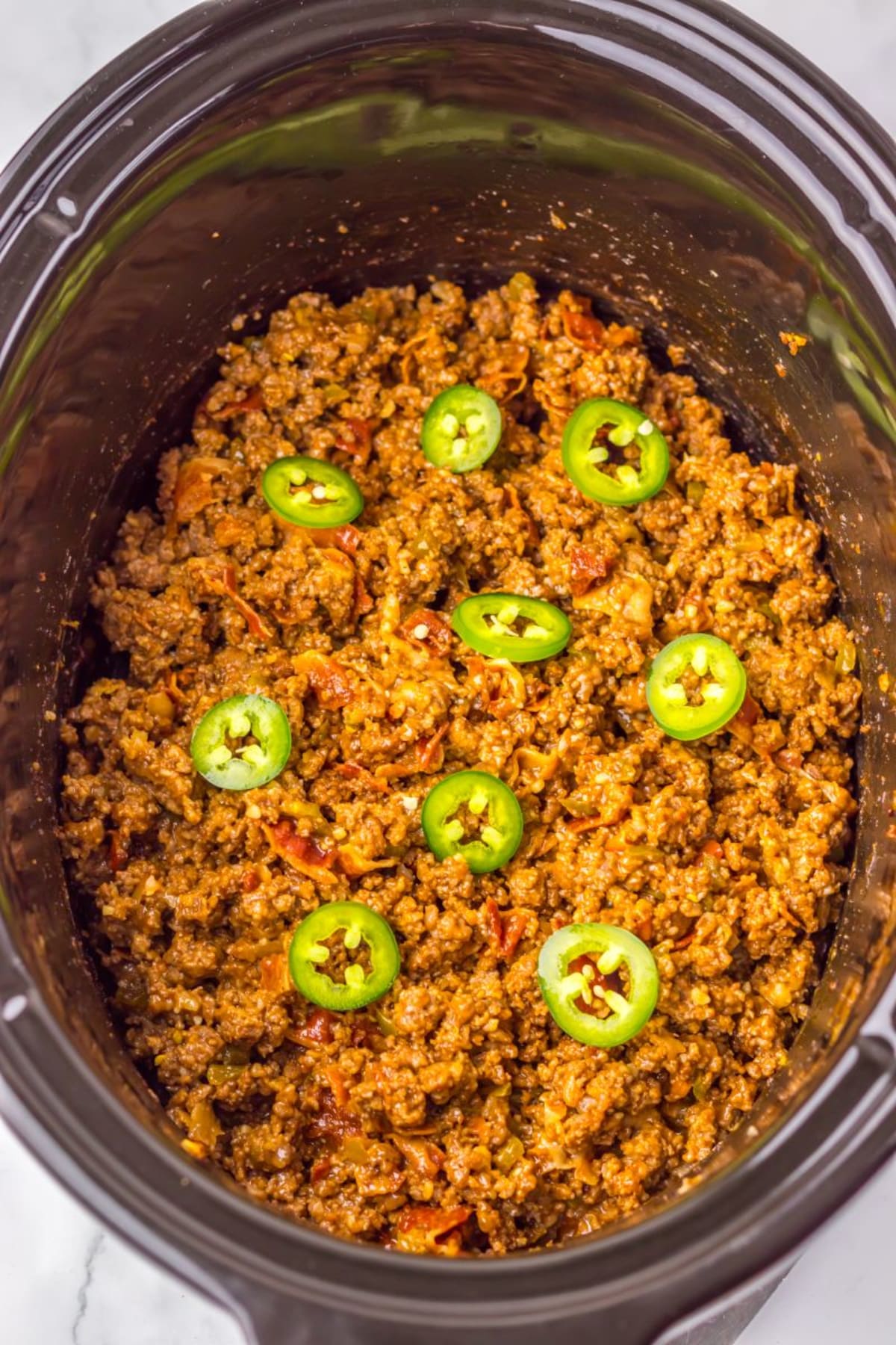 Slow Cooker Cowboy Sloppy Joes