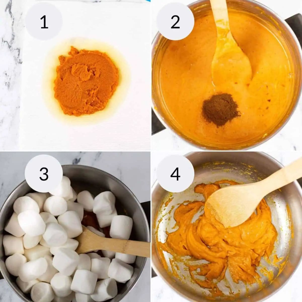 Pumpkin Rice Krispie Treats