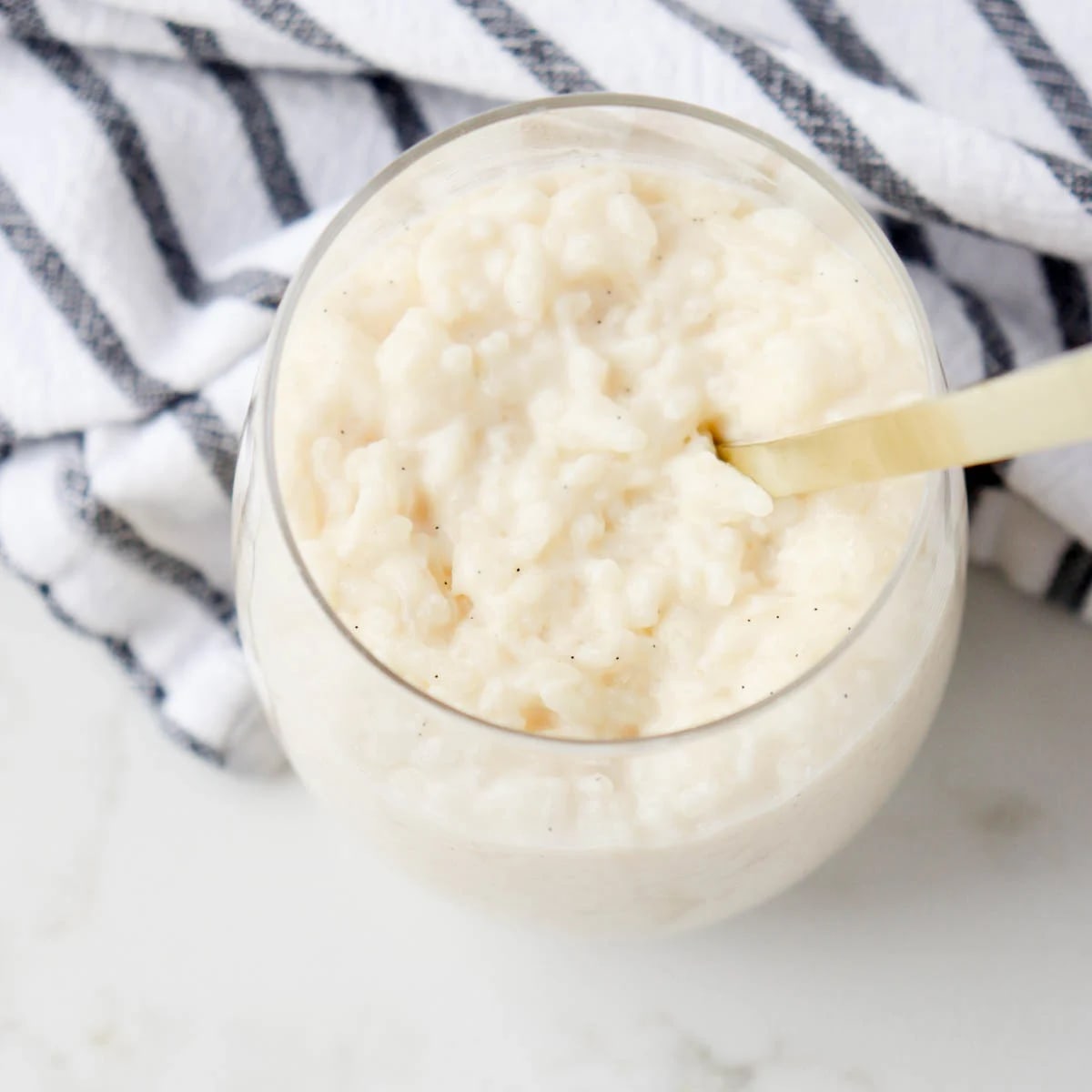 Vanilla Bean Rice Pudding