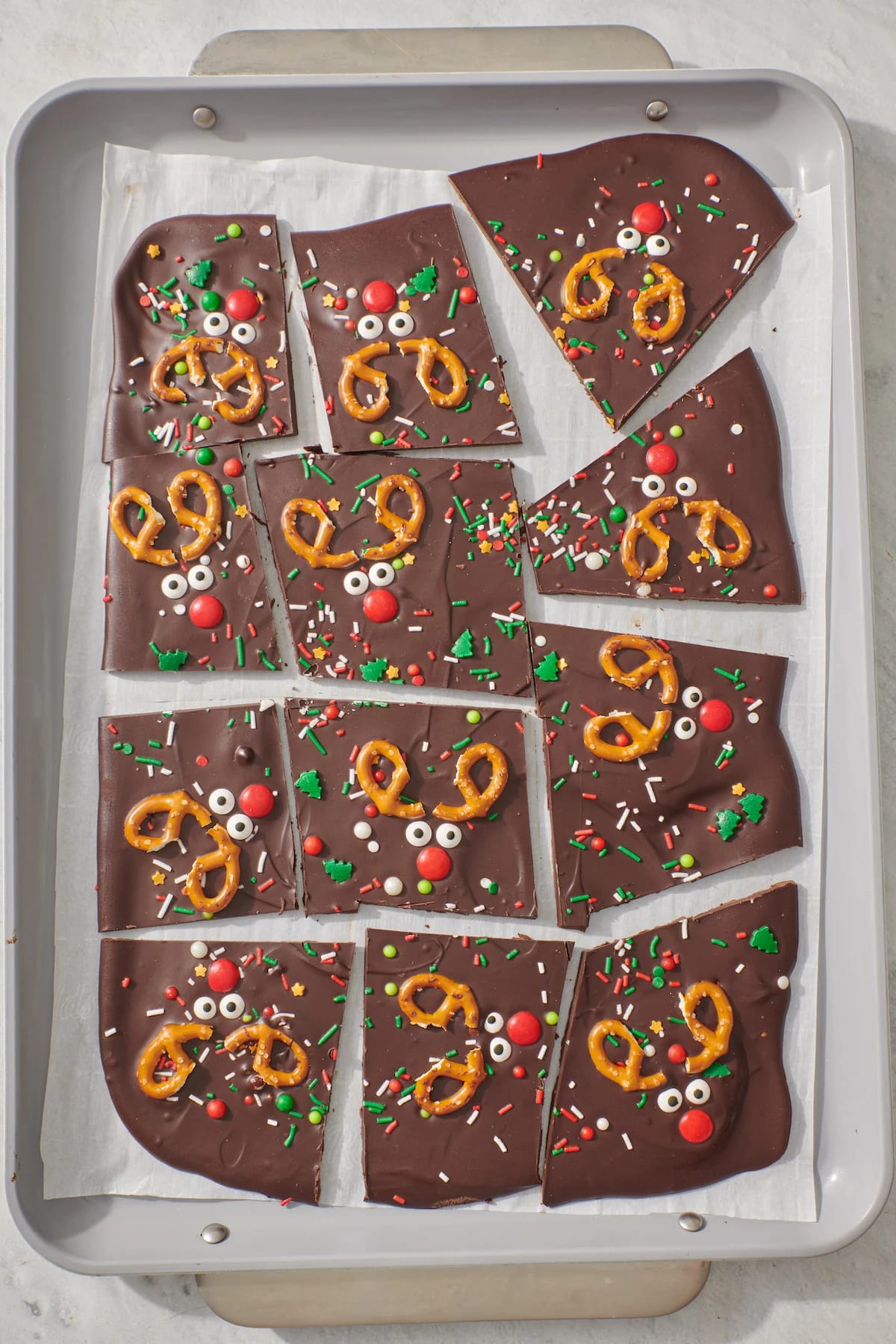 Chocolate Reindeer Bark