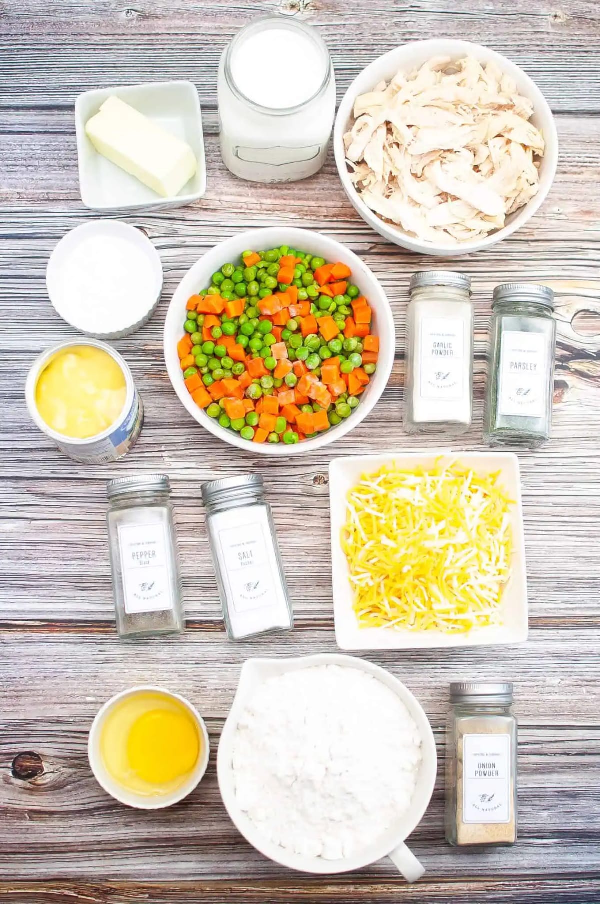 Chicken Cobbler Casserole