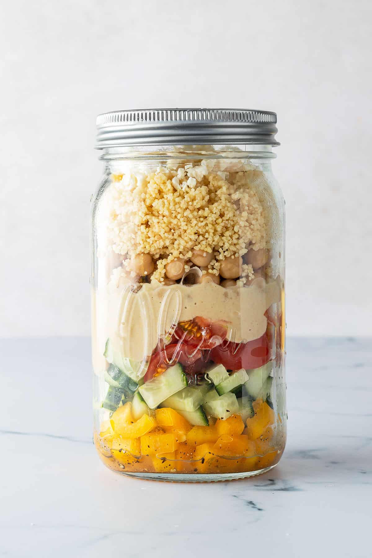 Couscous Salad in a Jar