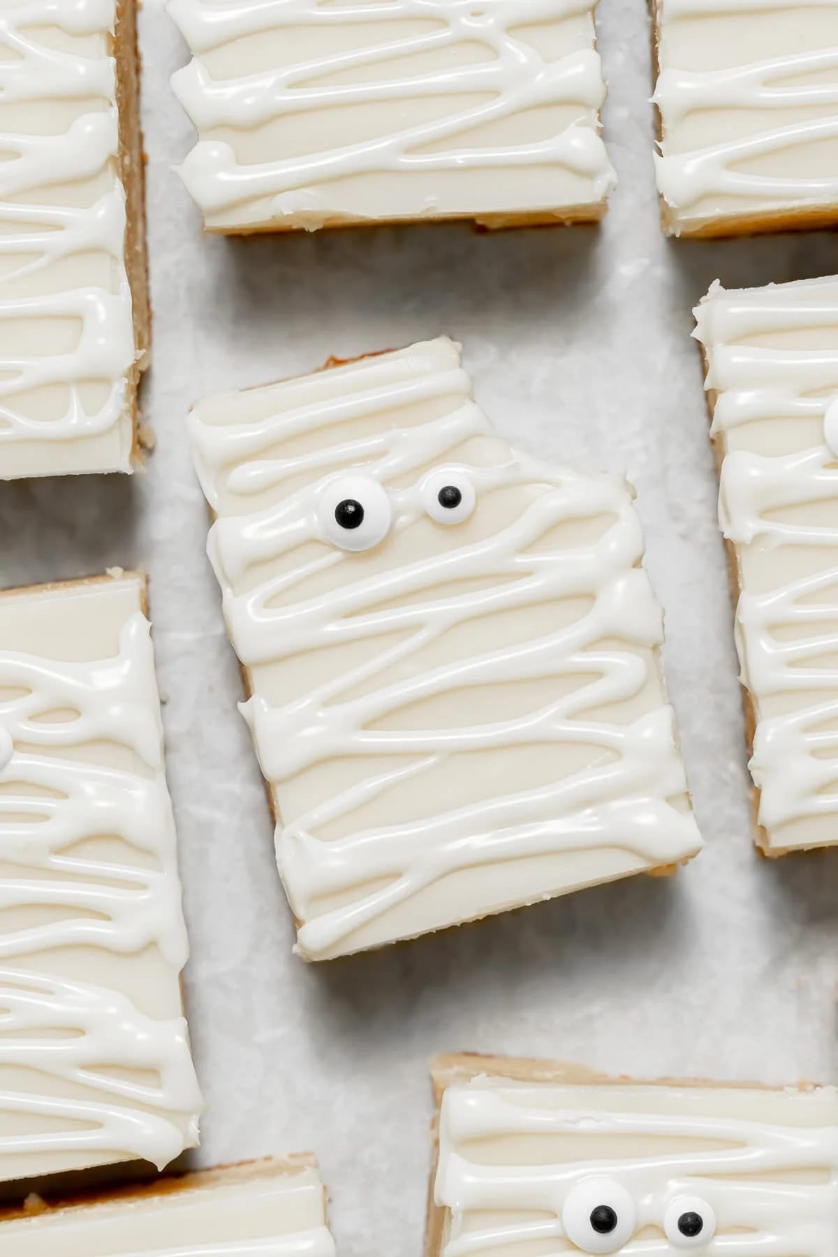 Mummy White Chocolate Brownies