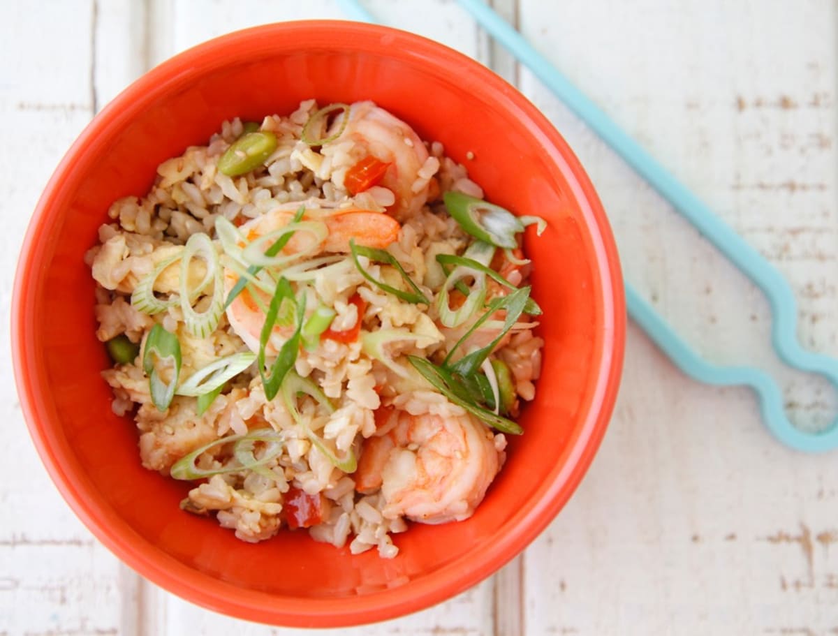 Shrimp Un-Fried Rice