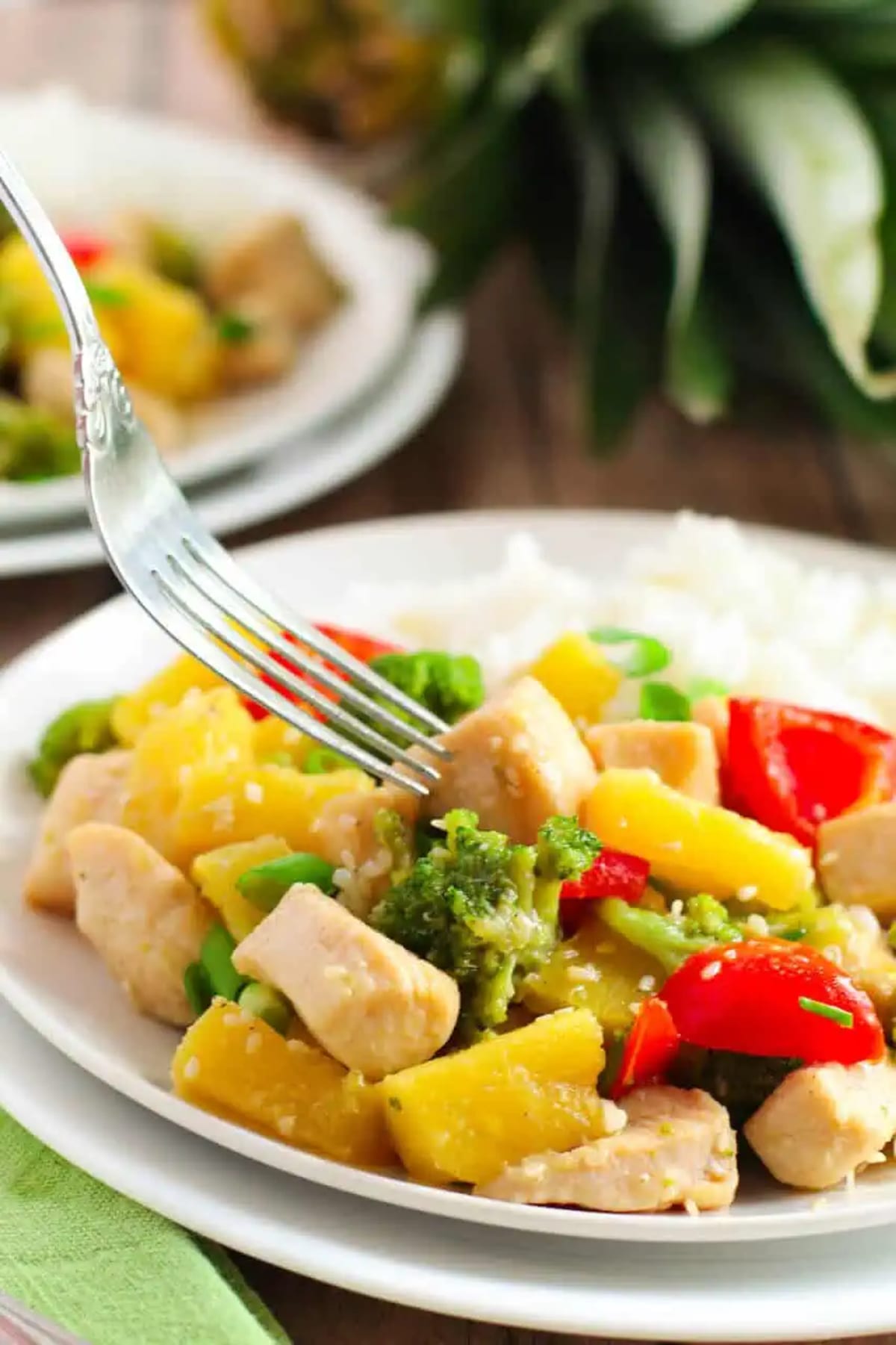 Pineapple Chicken Stir Fry