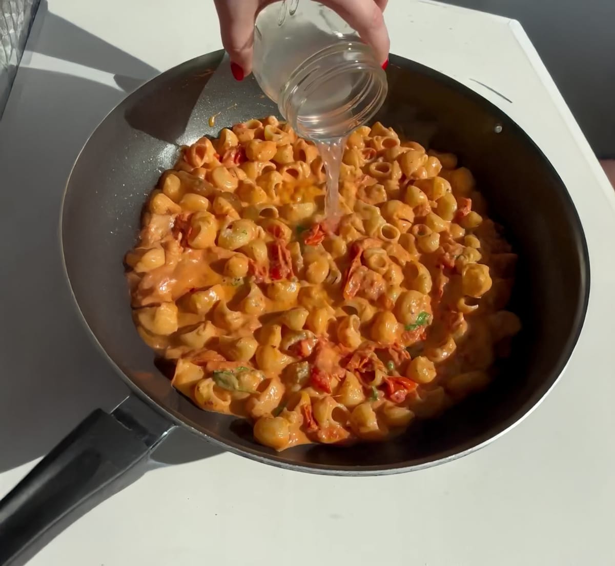 Creamy Tomato Burst Pasta
