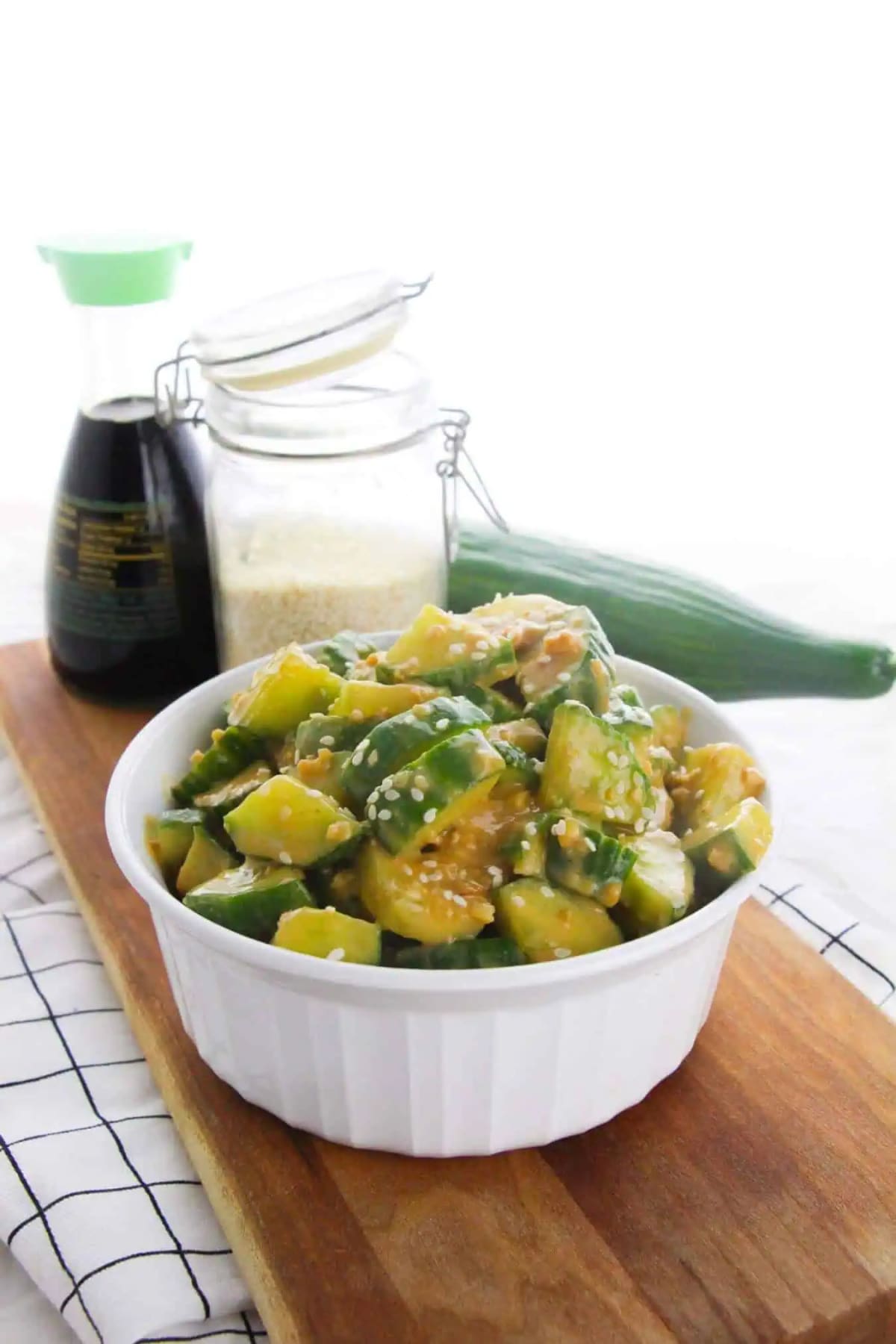 Asian Spicy Cucumber Salad