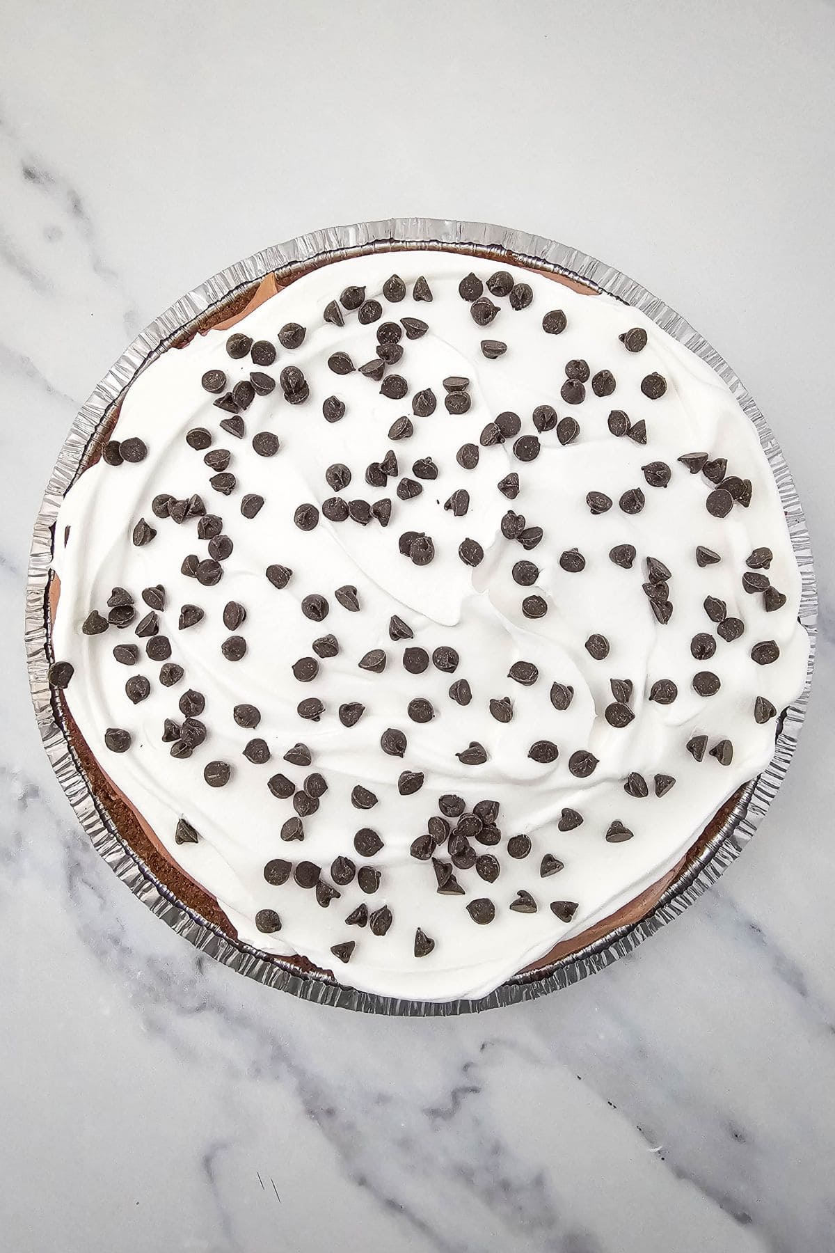Chocolate Pudding Cream Pie