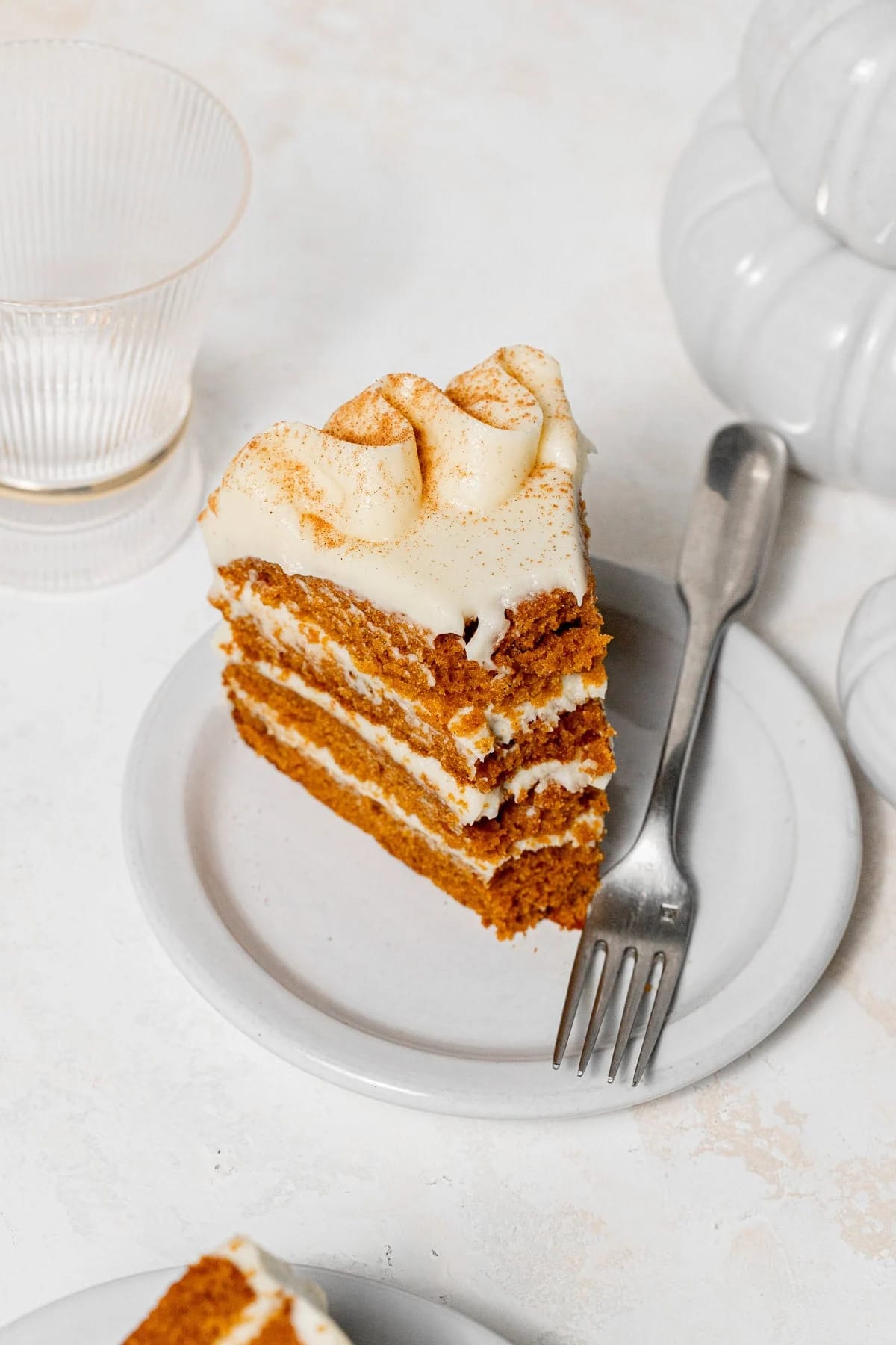 Pumpkin Cake with Cream Cheese Frosting
