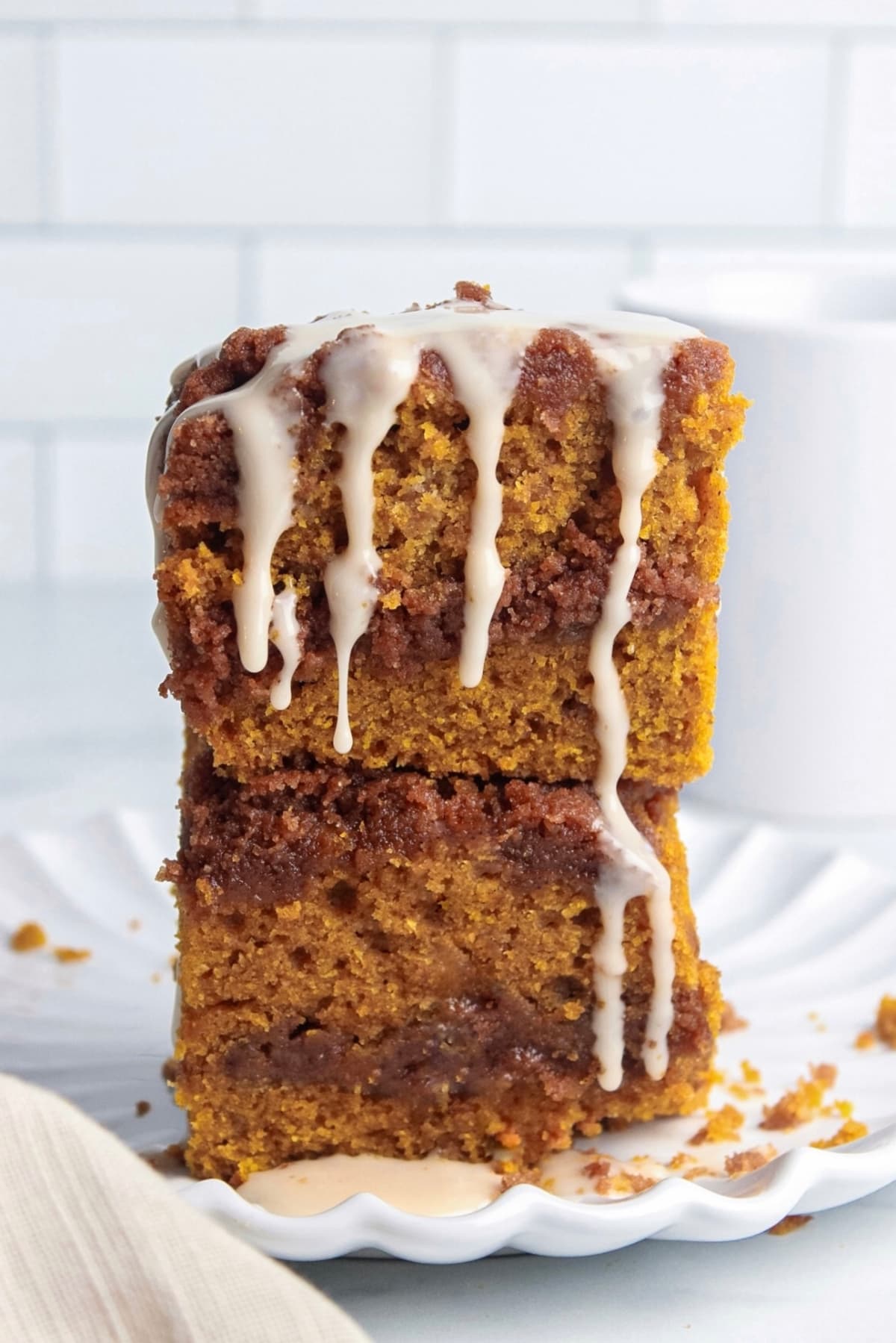 Vegan Pumpkin Coffee Cake