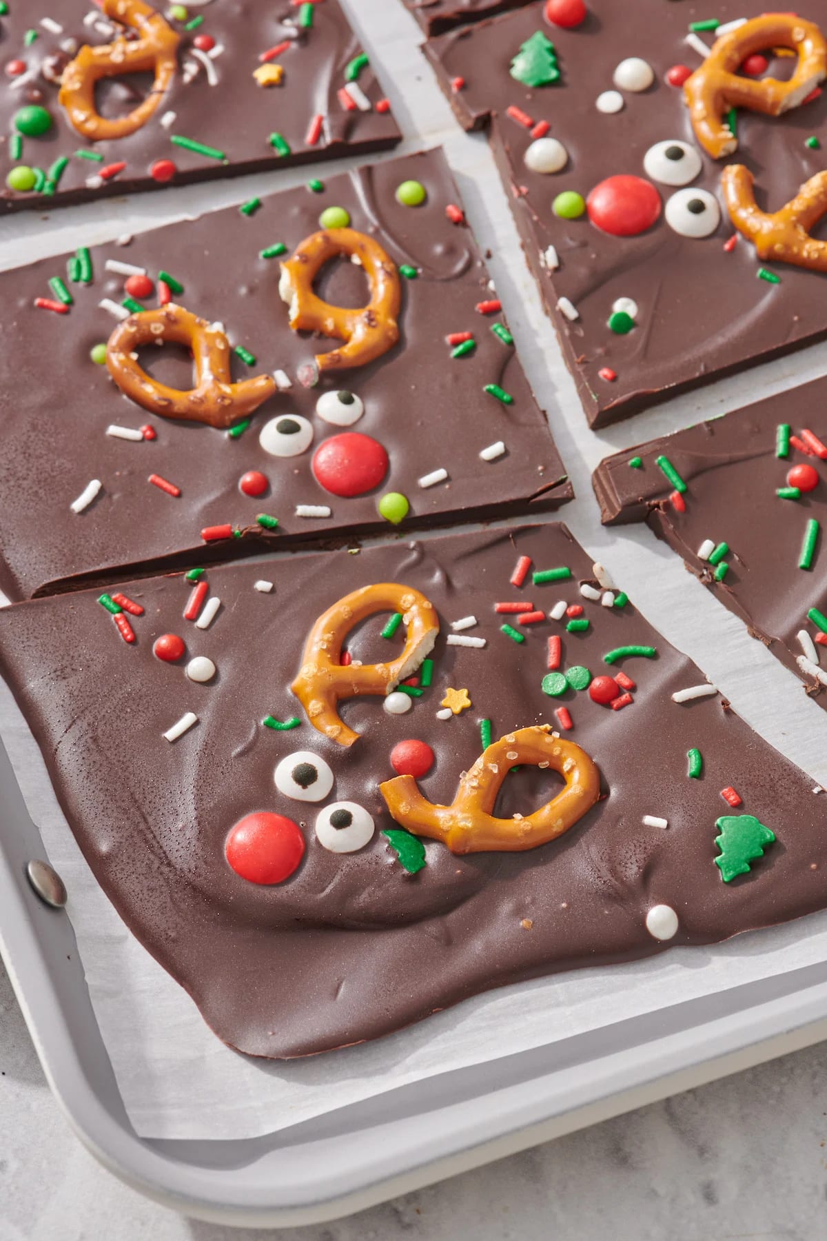 Chocolate Reindeer Bark
