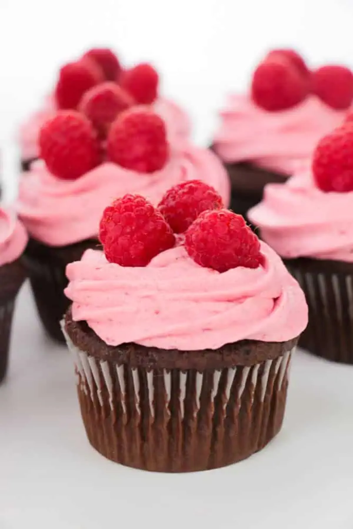Chocolate Raspberry Cupcakes