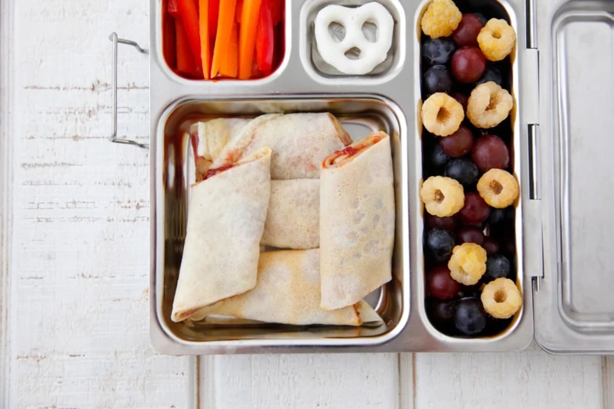 Peanut Butter and Jelly Crepes