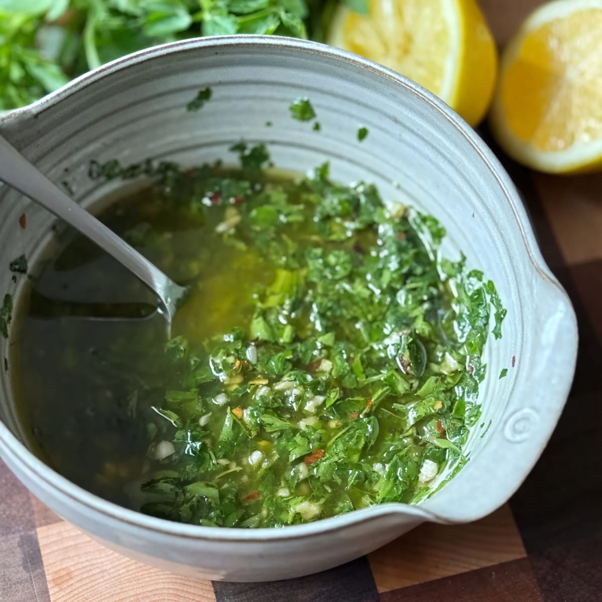 Quick Chimichurri Sauce