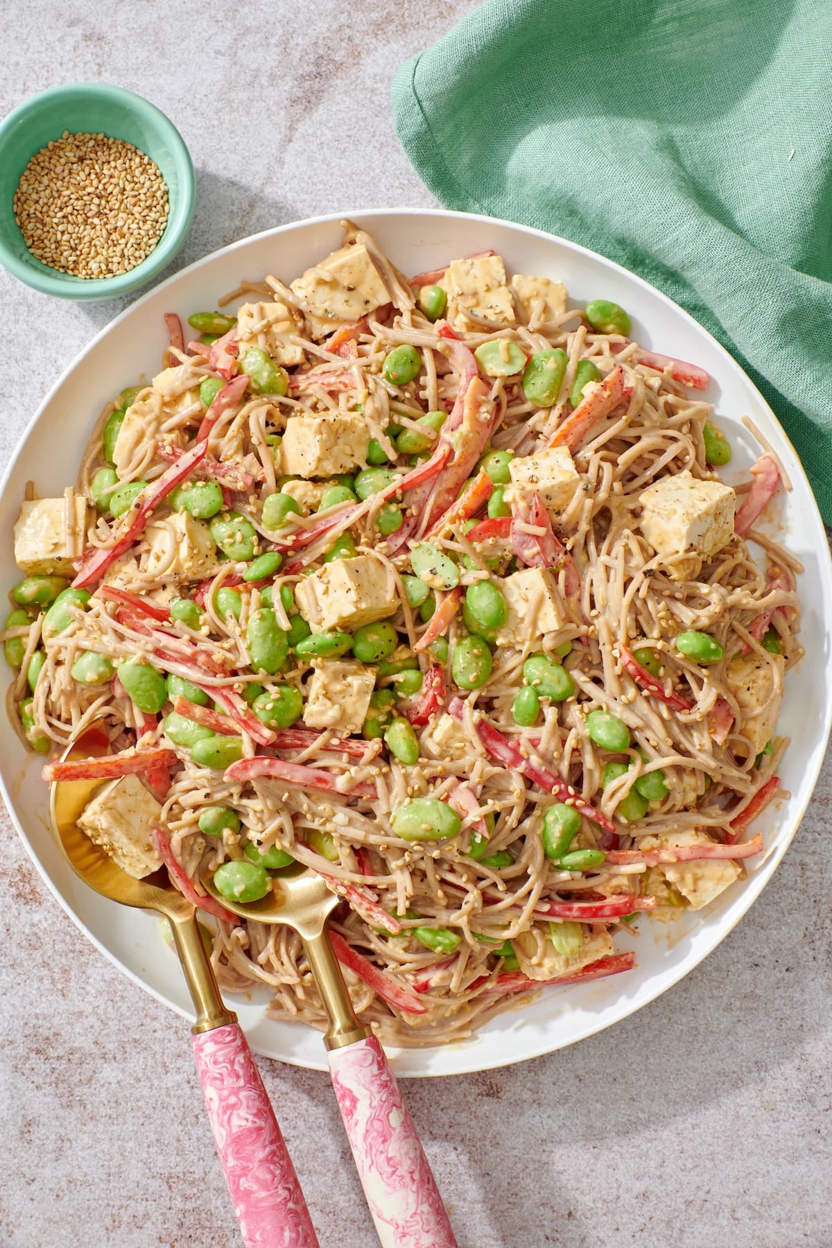 Cold Soba Noodle Salad
