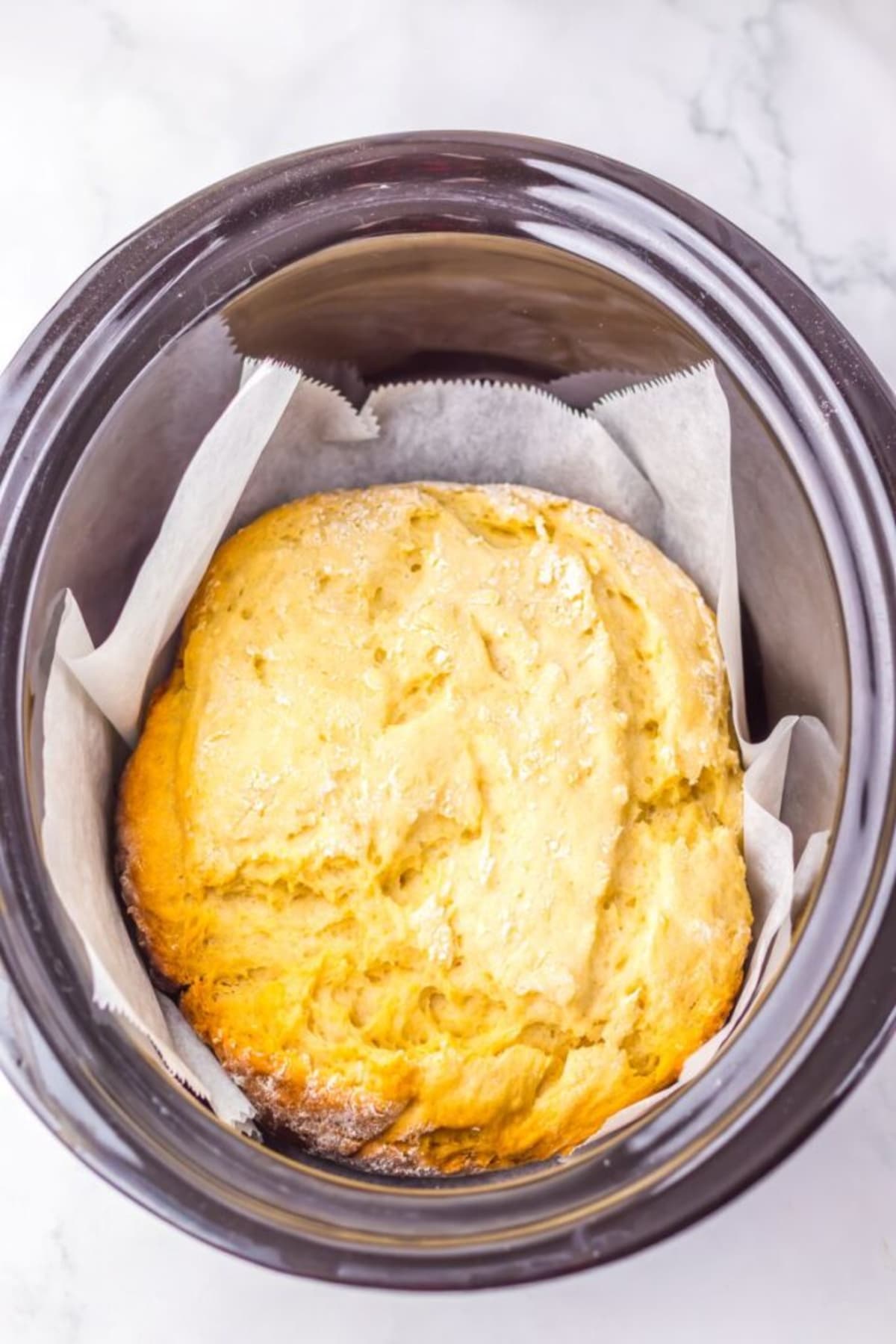 Slow Cooker Mock Sourdough Bread Recipe