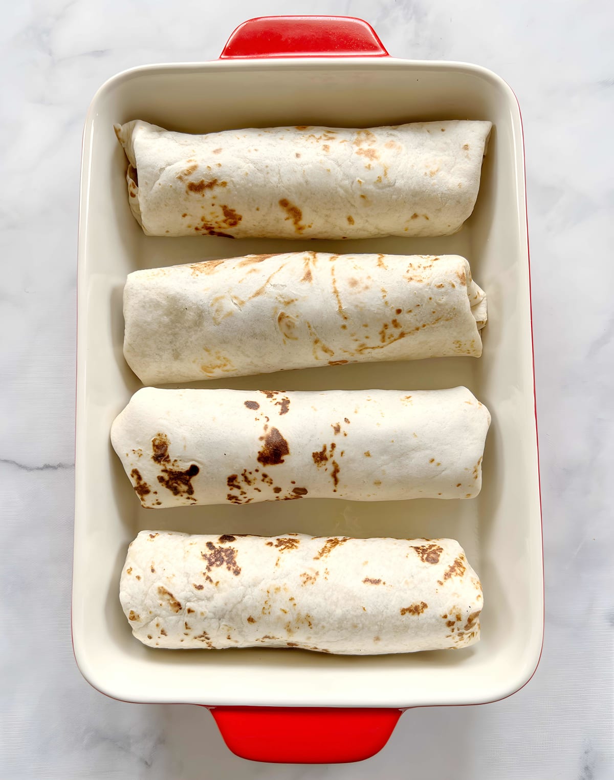 Baked Beef Chimichangas