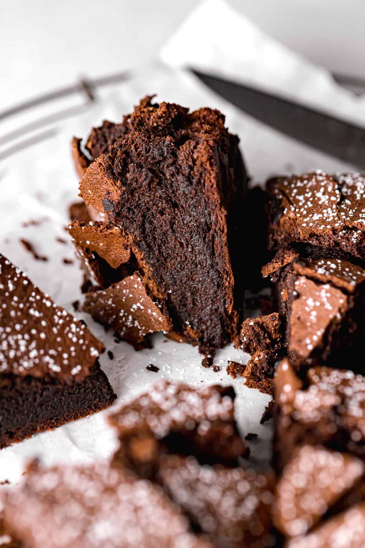 Mini Flourless Chocolate Cake