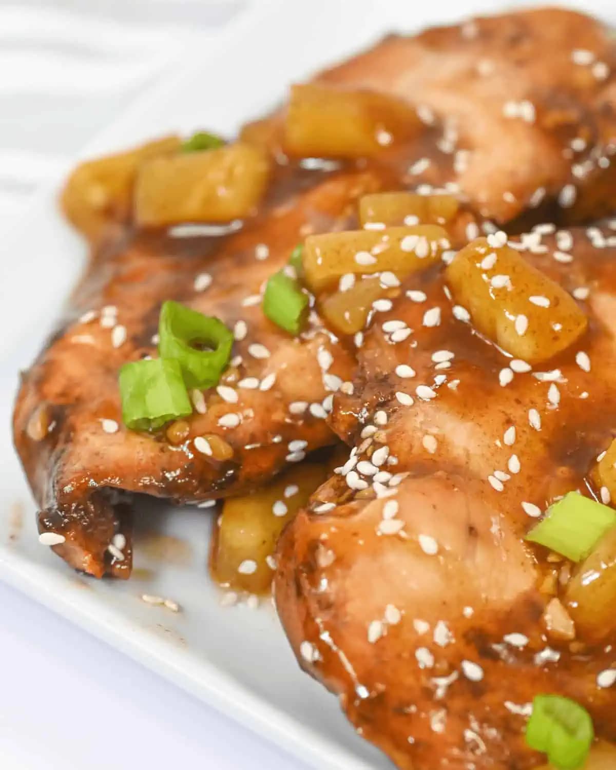 Crockpot Honey Garlic Chicken