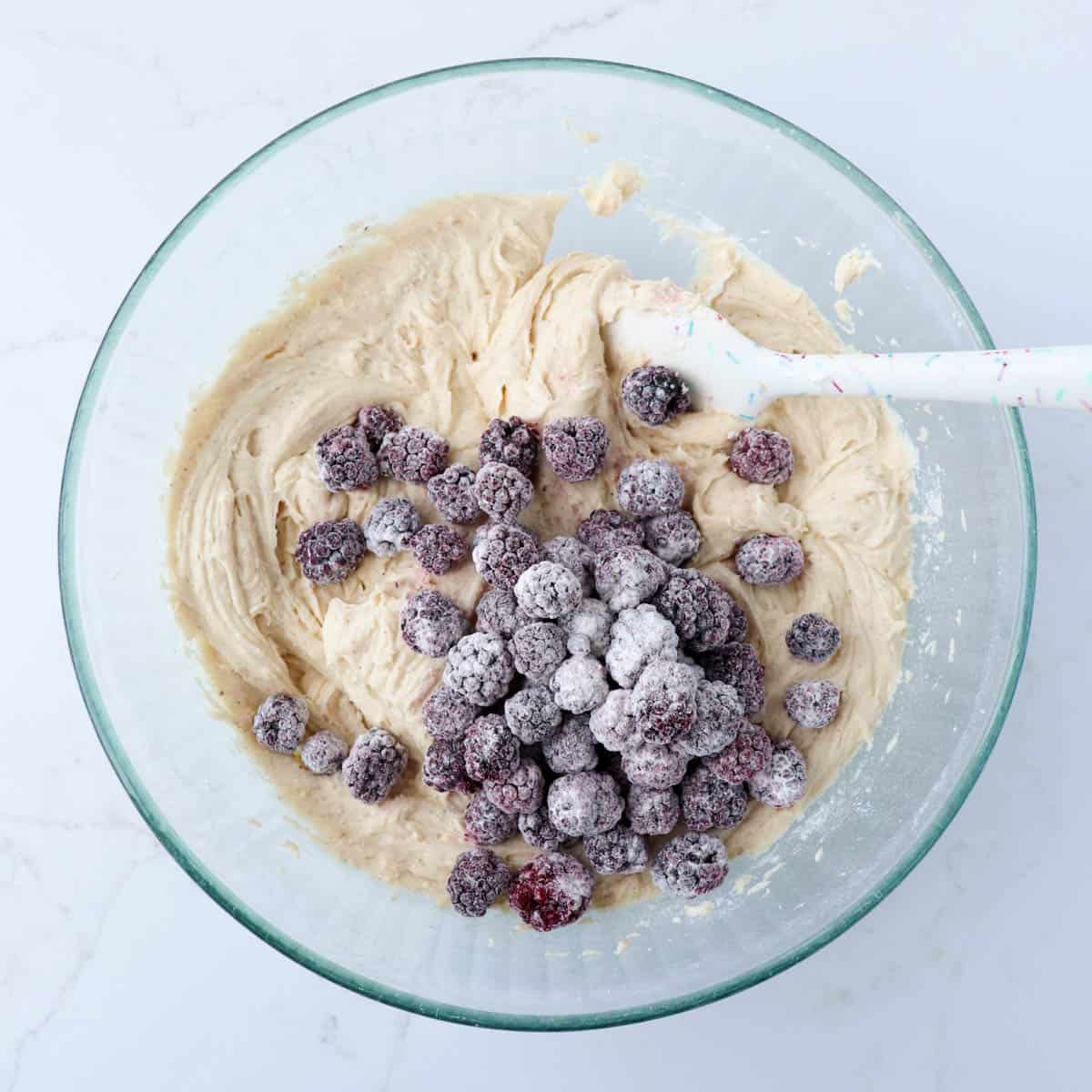 Spiced Blackberry Bundt Cake