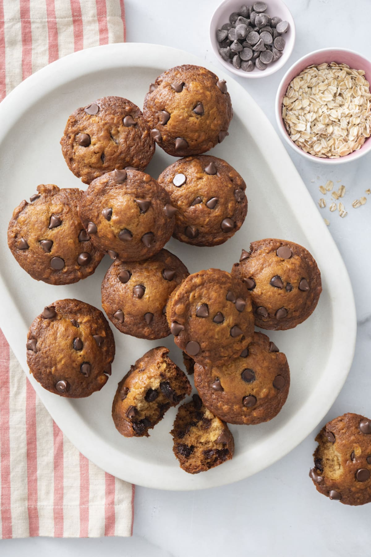 Chocolate Oat Muffins