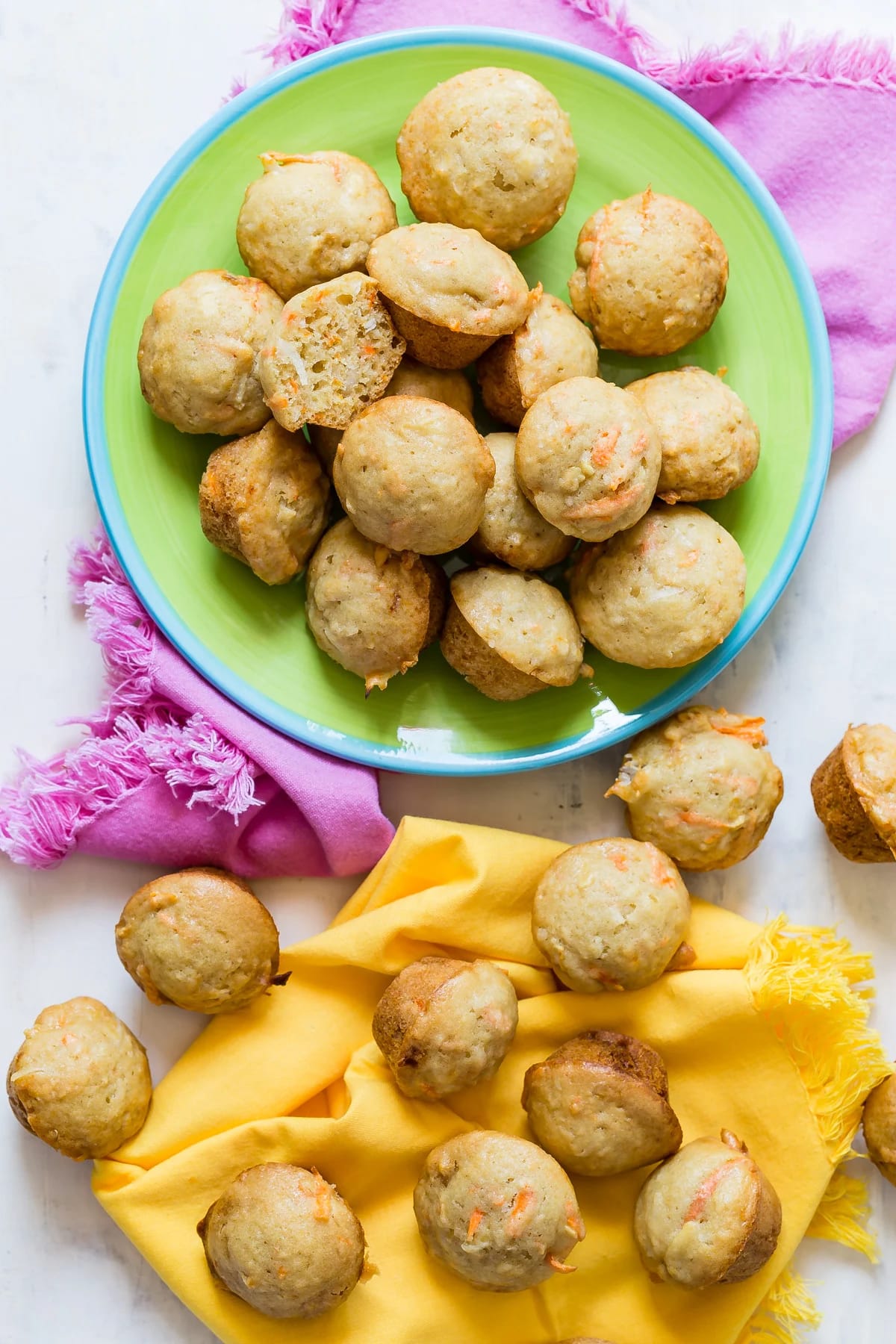 Carrot Apple Coconut Muffins