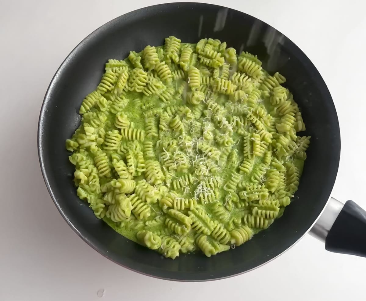 Pesto Chicken Parm Pasta