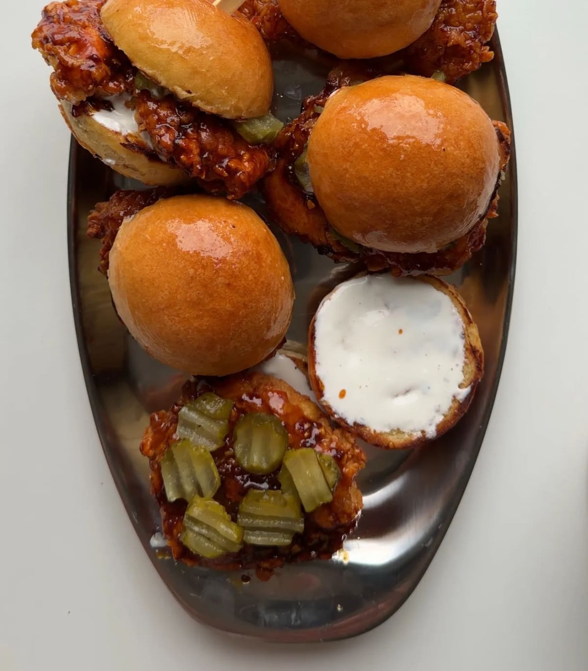Honey Chipotle Chicken Sliders
