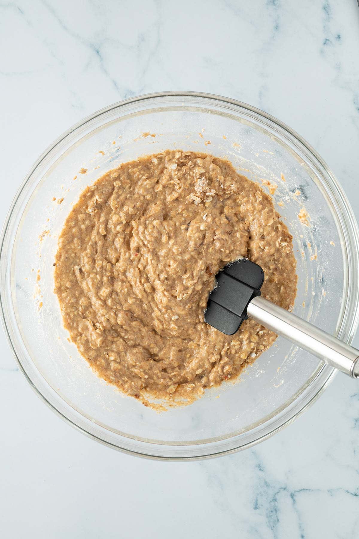 Banana Bread with Rolled Oats