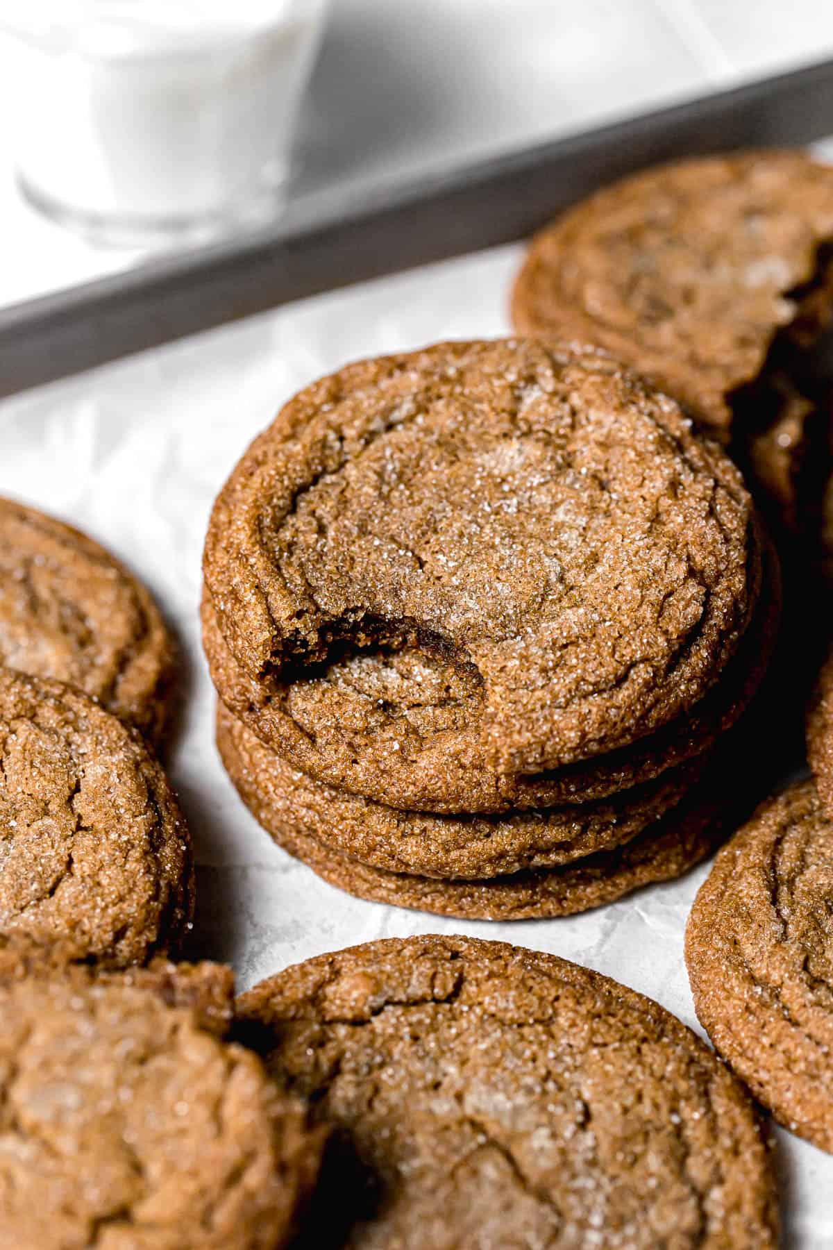 Soft Brown Butter Molasses Cookies