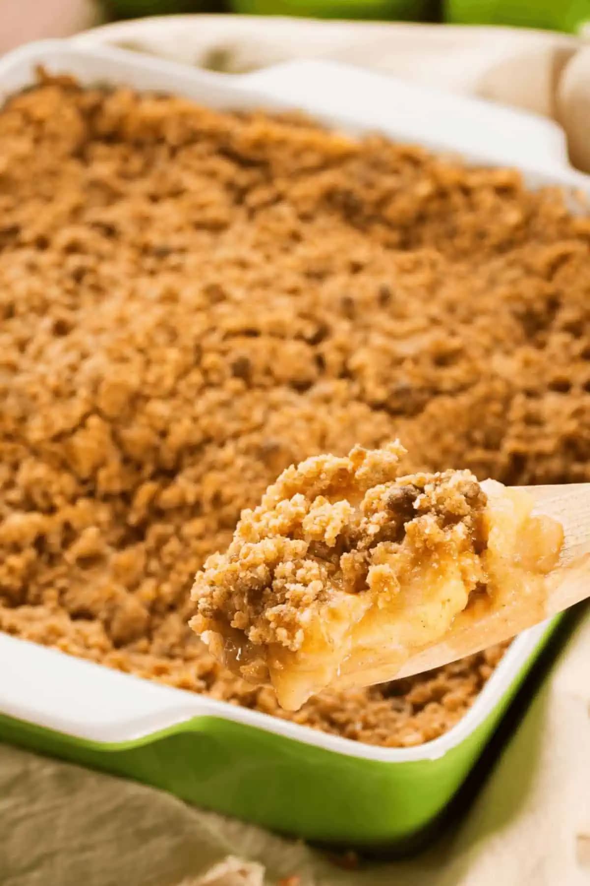 Easy Apple Crumble
