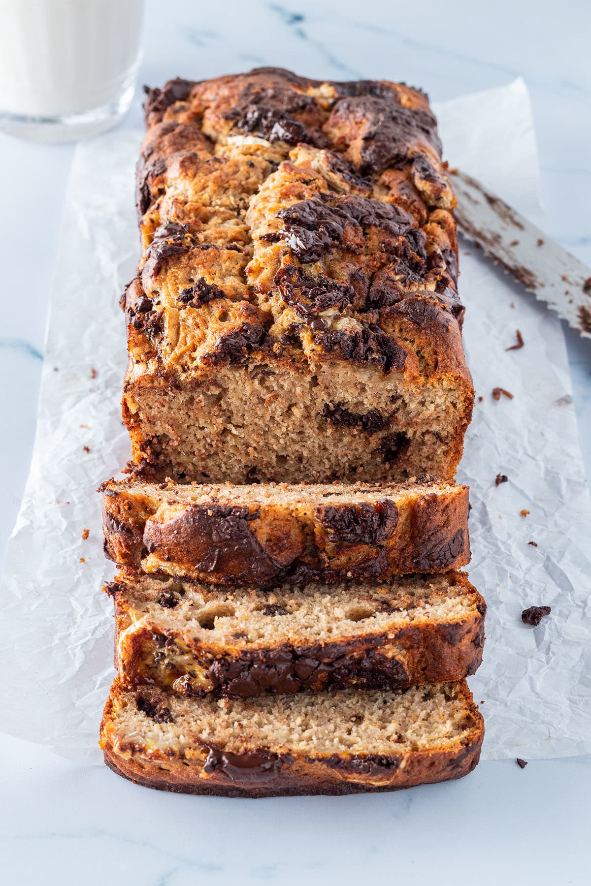Banana Bread with Chocolate Chips