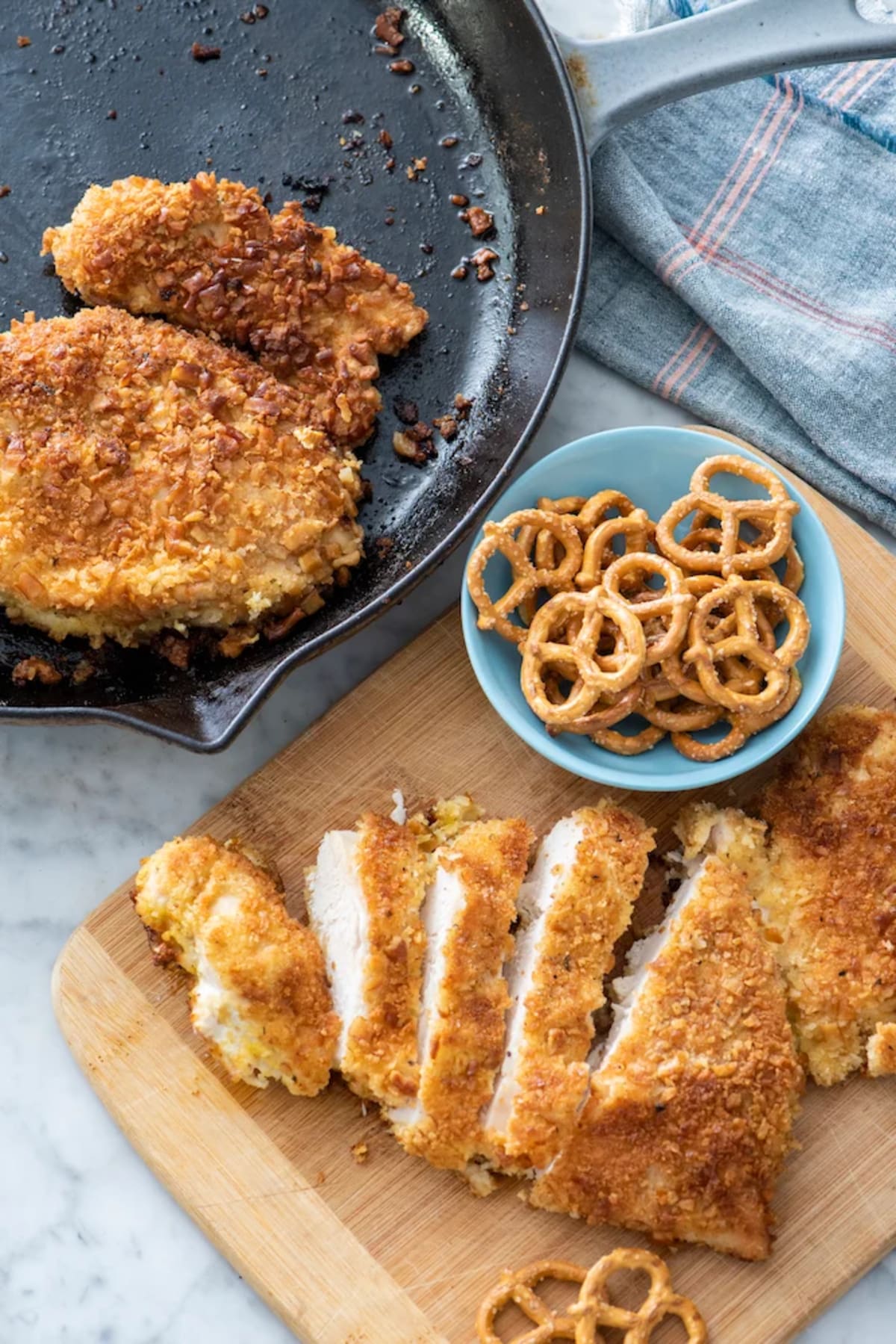 Pretzel Fried Chicken