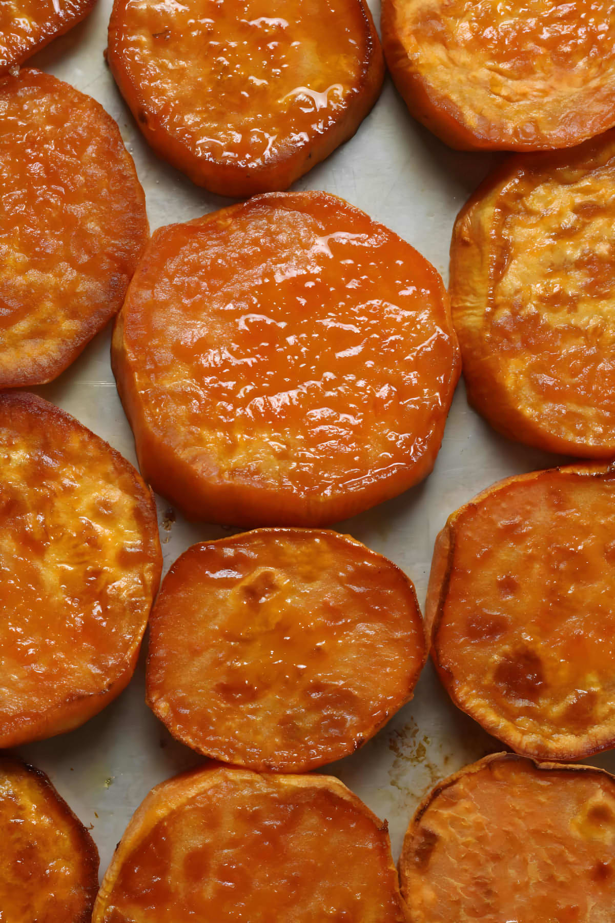 Baked Sweet Potato Slices